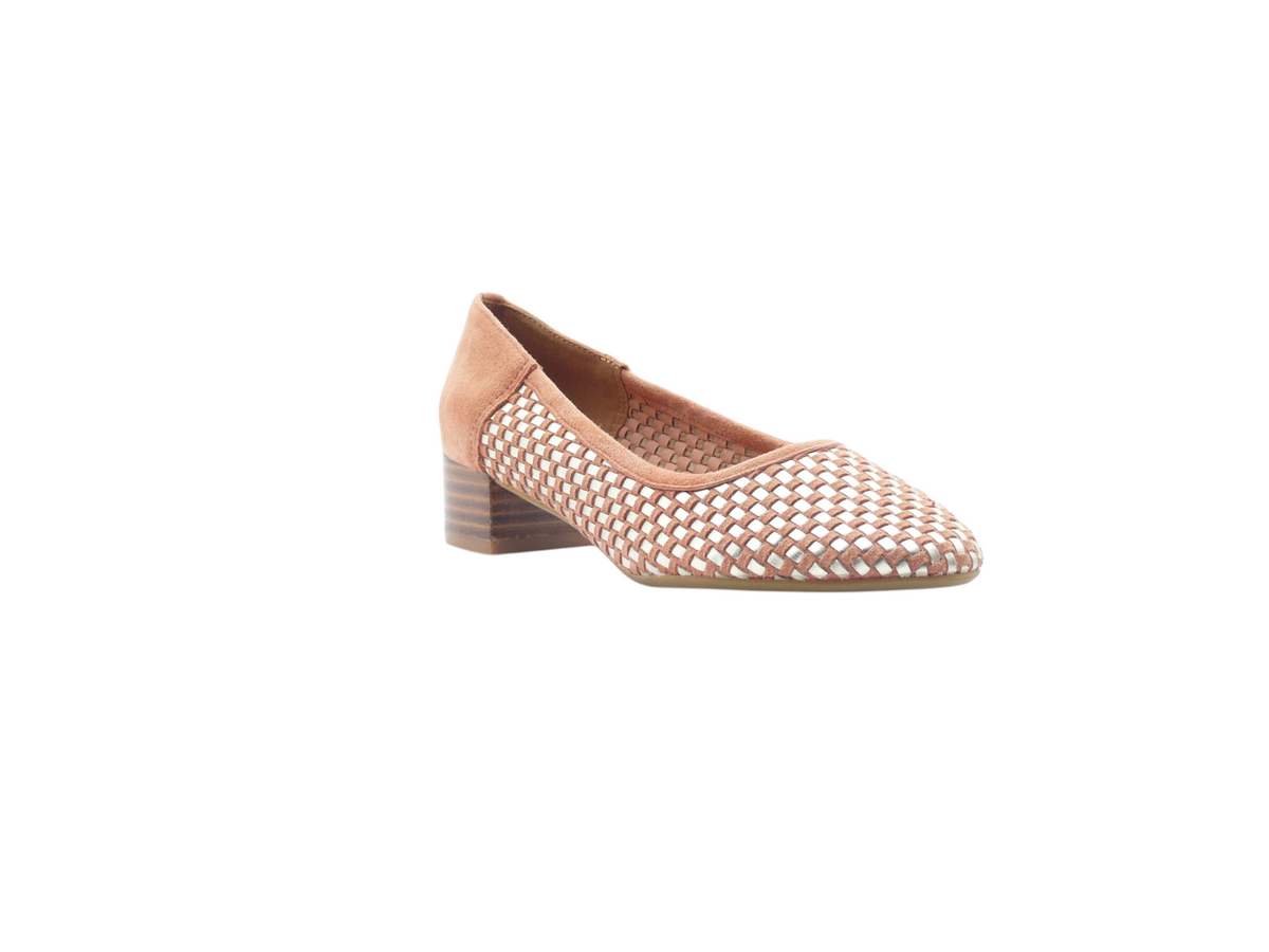 Emilie Karston Dolores Ballerines Femme Cuir Orange