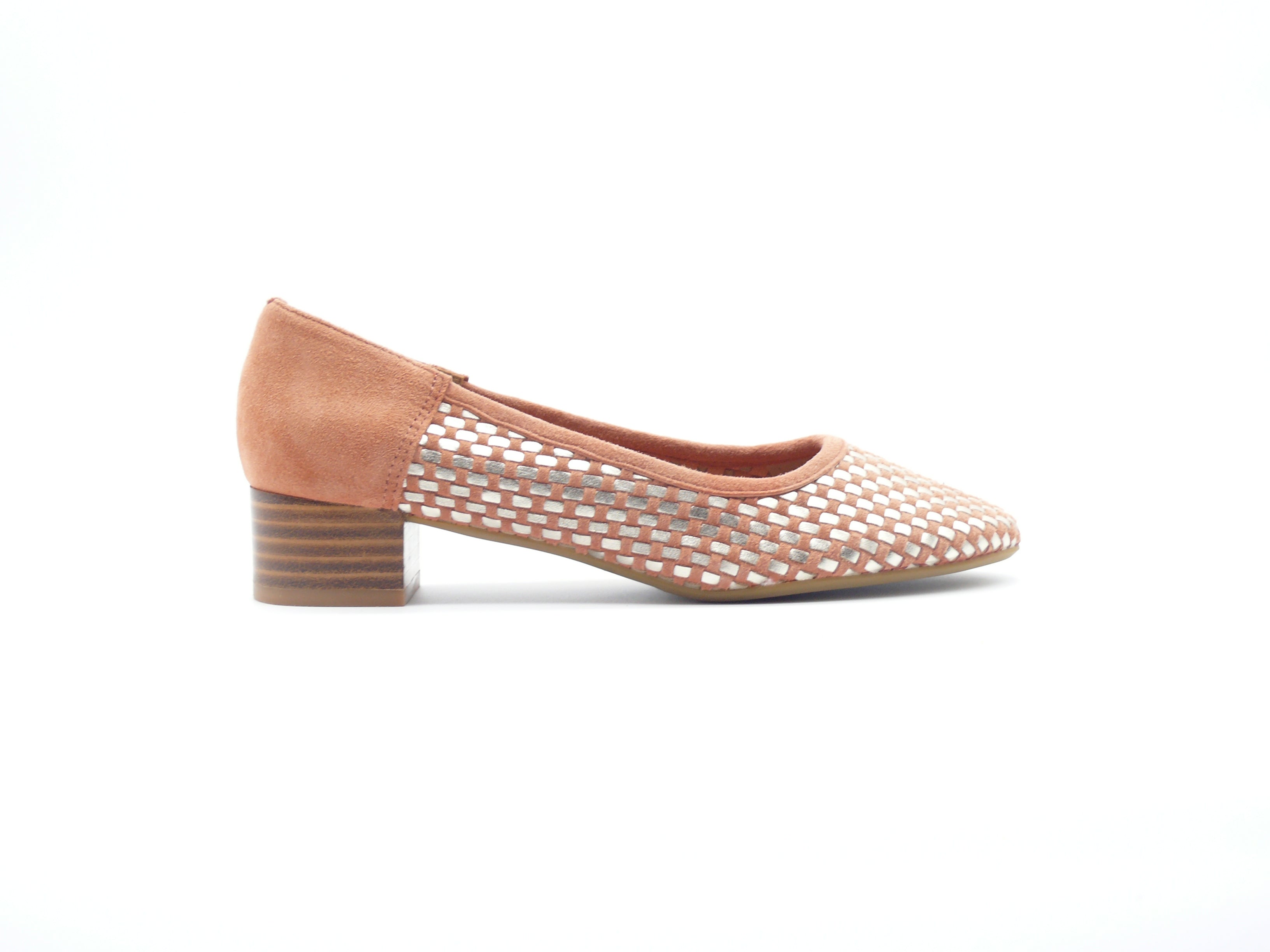 Emilie Karston Dolores Ballerines Femme Cuir Orange