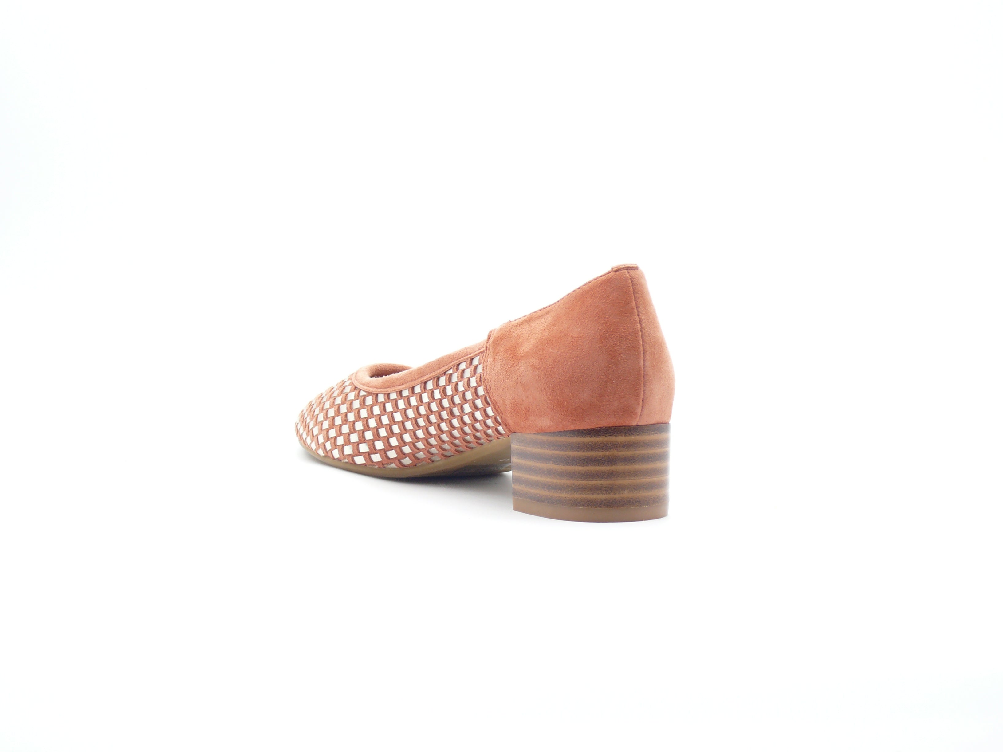 Emilie Karston Dolores Ballerines Femme Cuir Orange