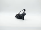 ASH Bizarre Escarpins Slingback Cuir Noir Clouté