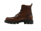 Pellet Armel Boots Homme Cuir Pull Up Brandy