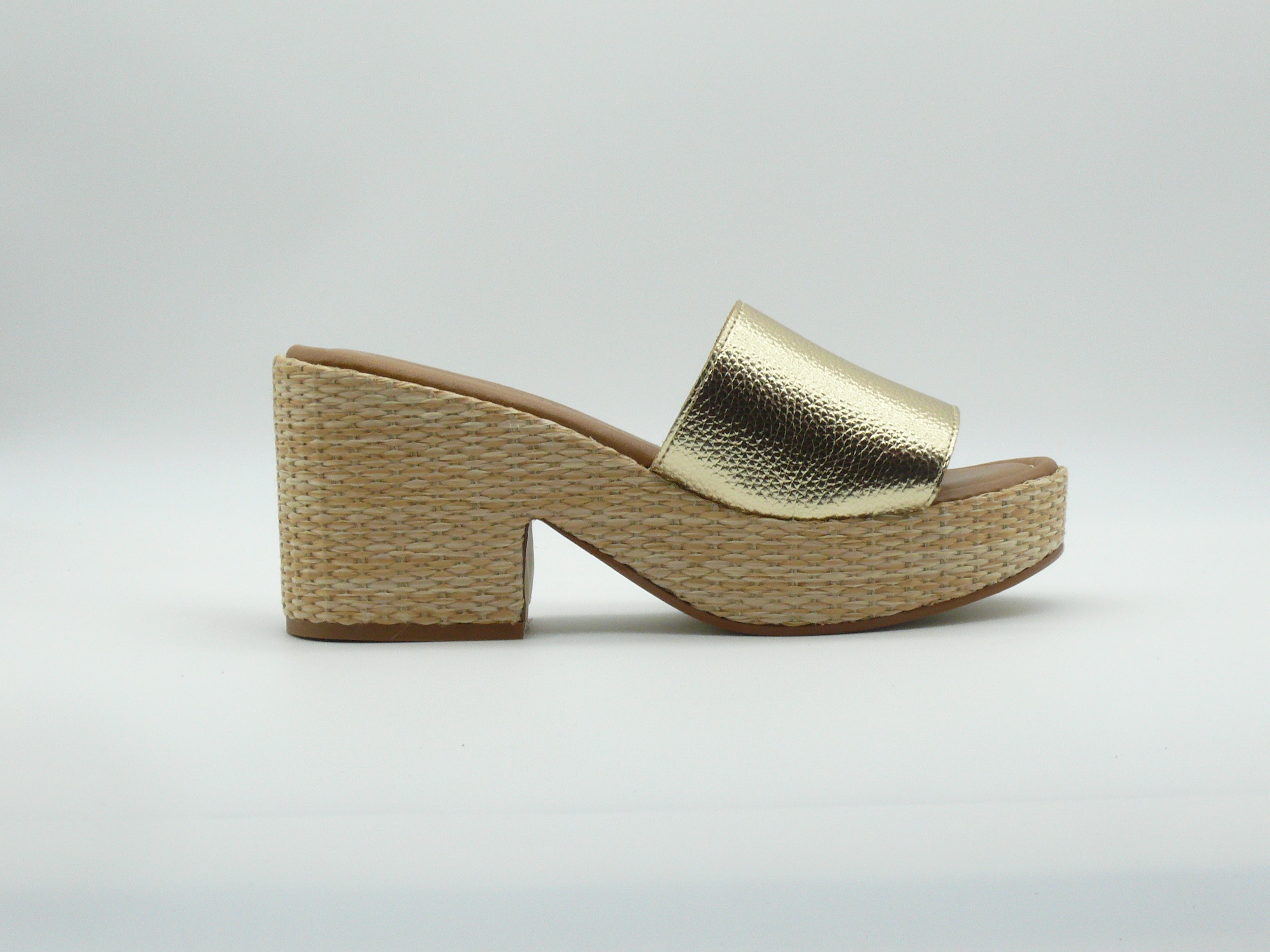 Sandro Rosi ART.2411 Platino – Mules à talon Femme