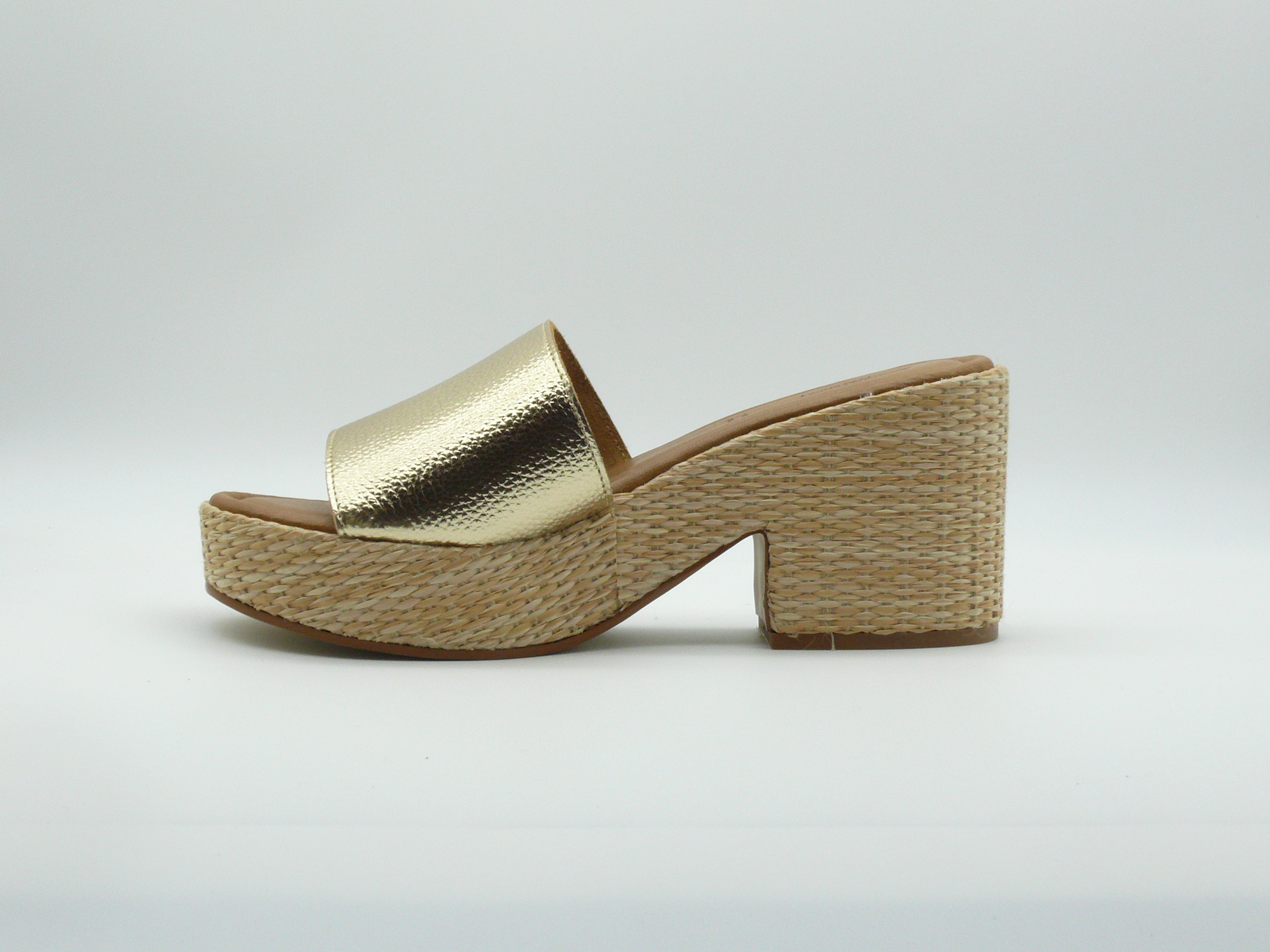Sandro Rosi ART.2411 Platino – Mules à talon Femme