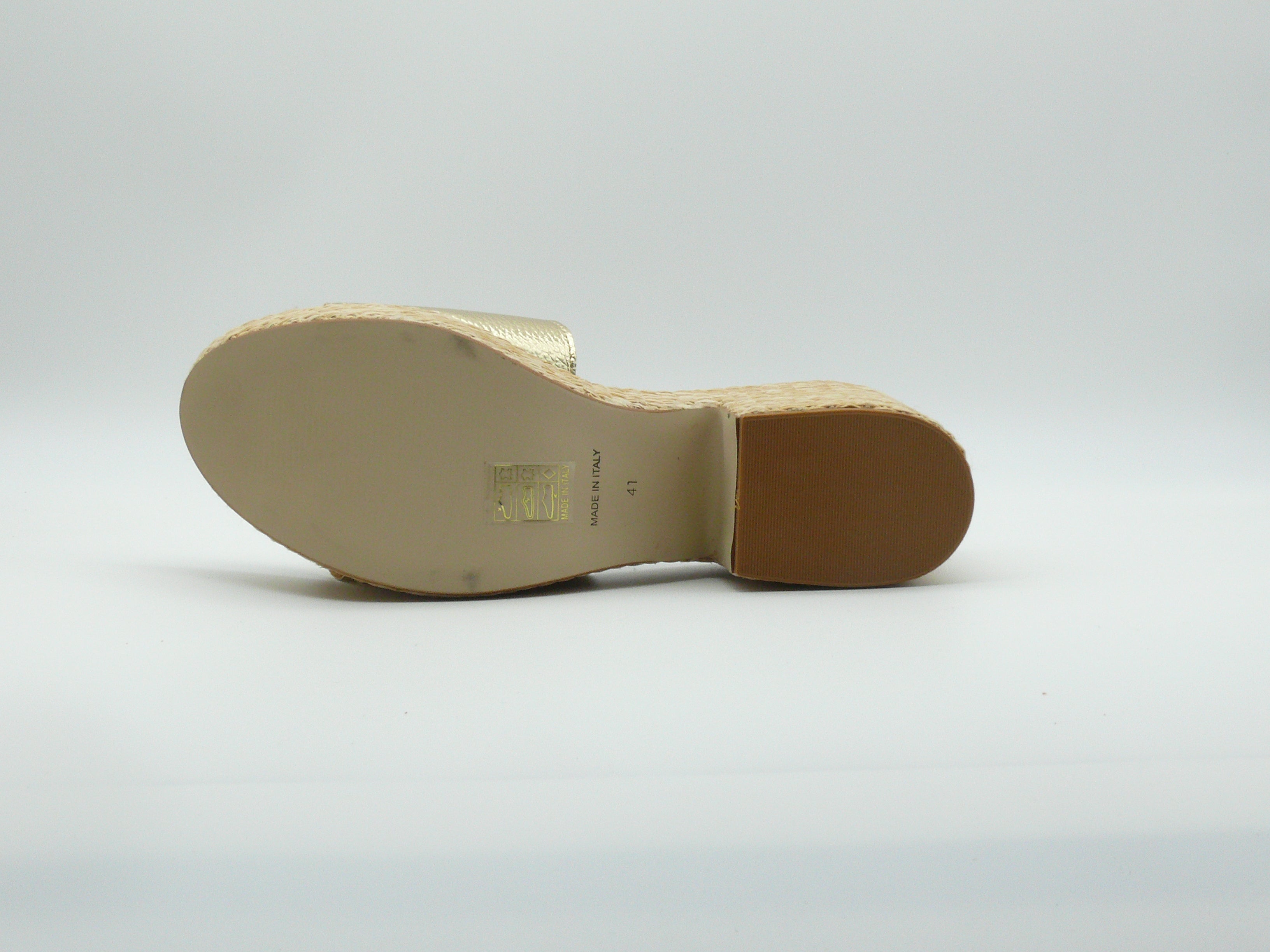 Sandro Rosi ART.2411 Platino – Mules à talon Femme