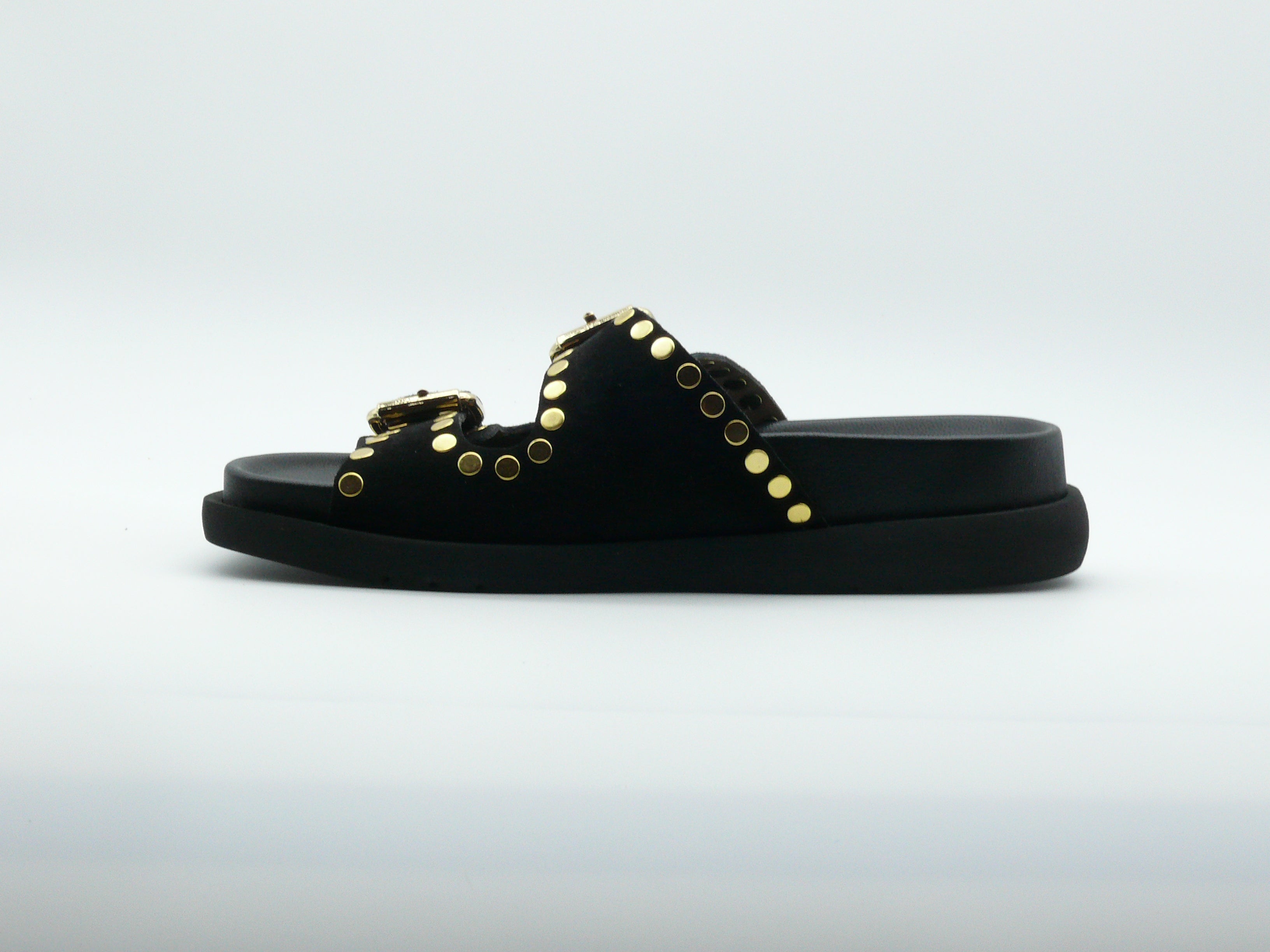 Semerdjian 2745 Suede Nero – Mules Femme