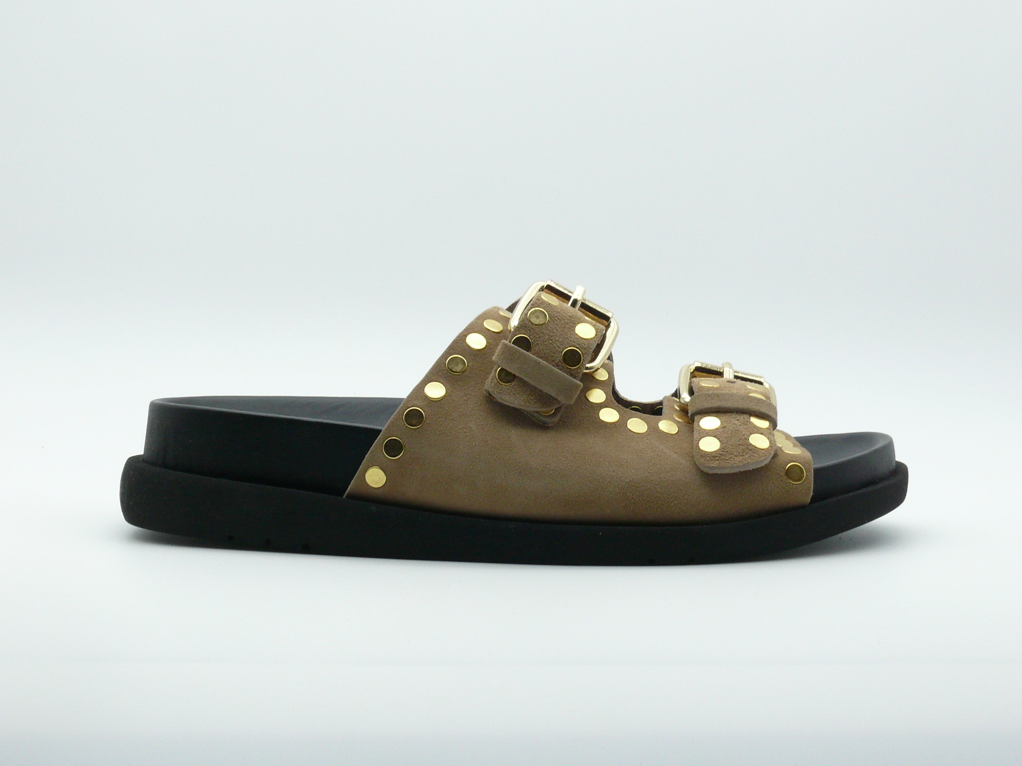Semerdjian 2745 Suede 132 bis – Mules plates Femme