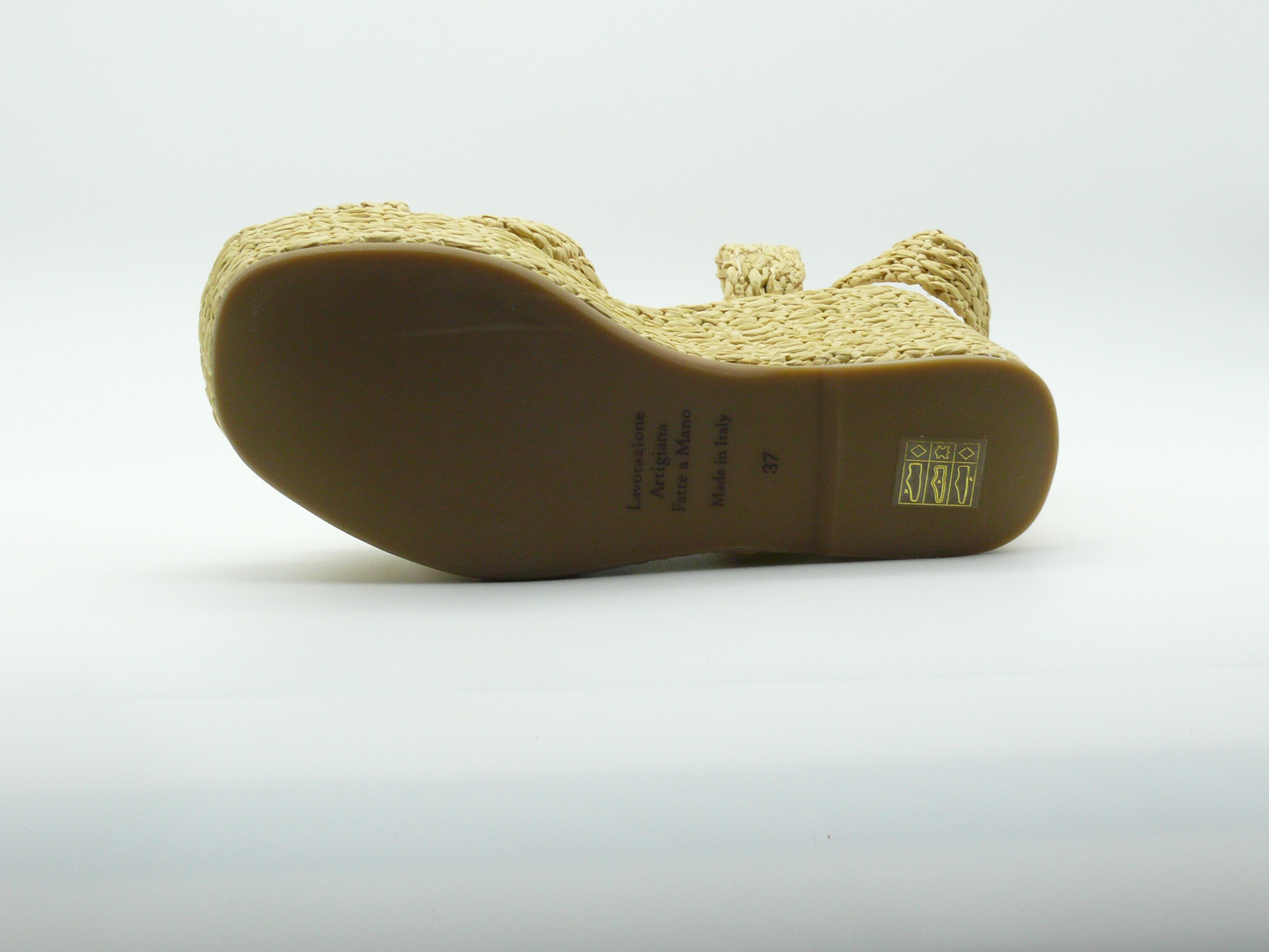 Semerdjian 2780 Rafia Naturale  – Sandales compensées Femme