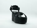 Semerdjian 2780 Rafia Nero – Sandales compensées Femme