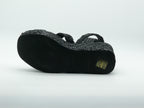 Semerdjian 2780 Rafia Nero – Sandales compensées Femme
