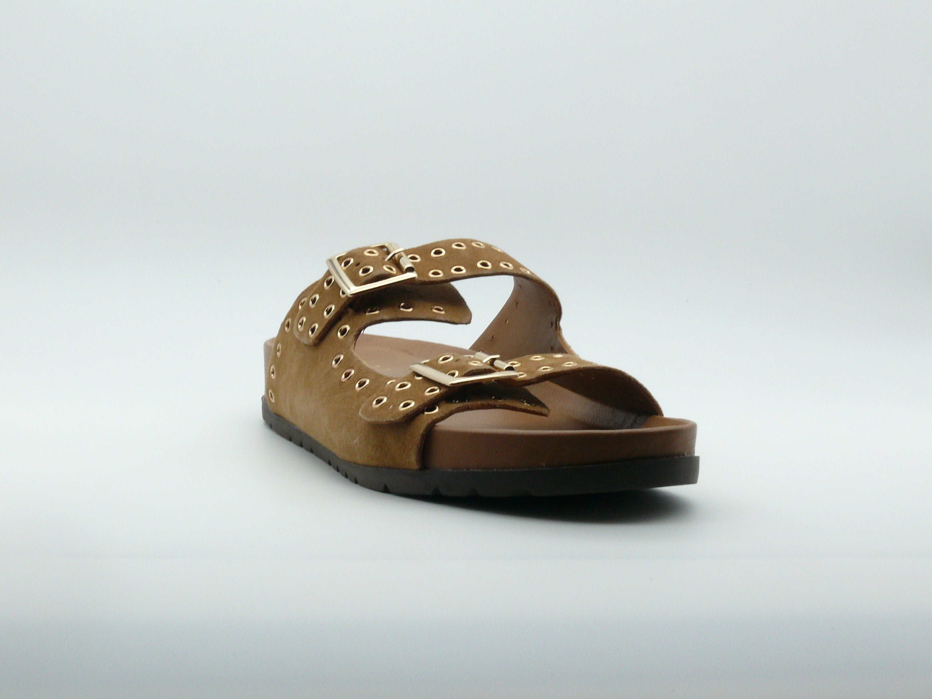L'Atelier Tropézien CHV100 – Sandales Plates Femme