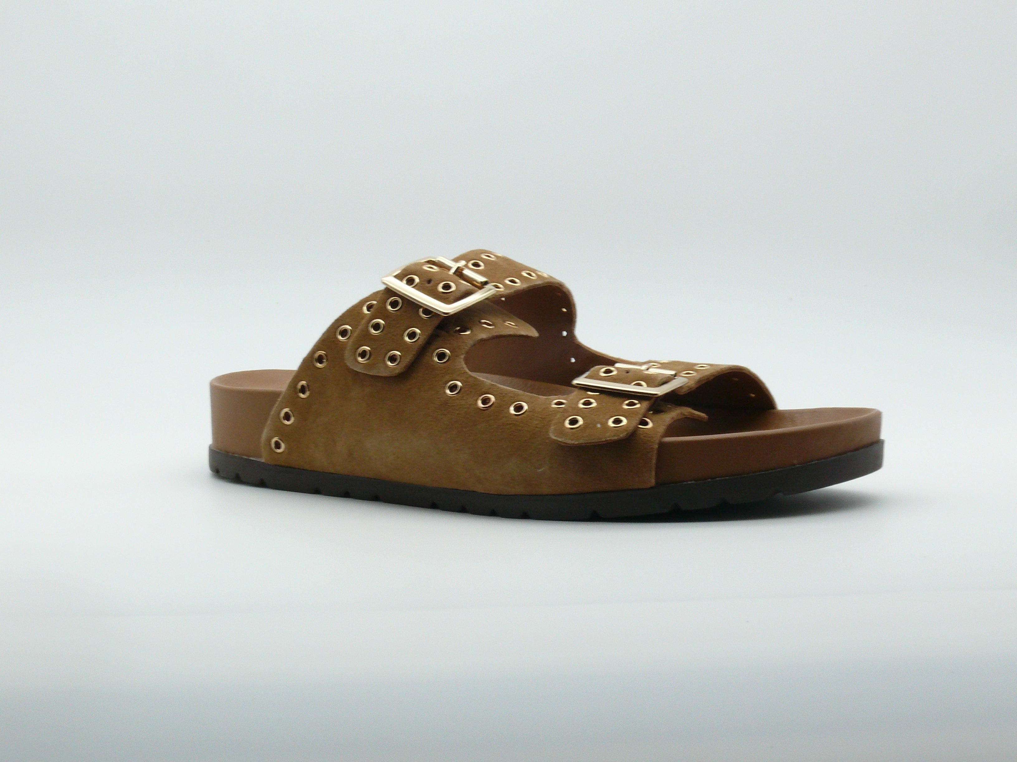 L'Atelier Tropézien CHV100 – Sandales Plates Femme
