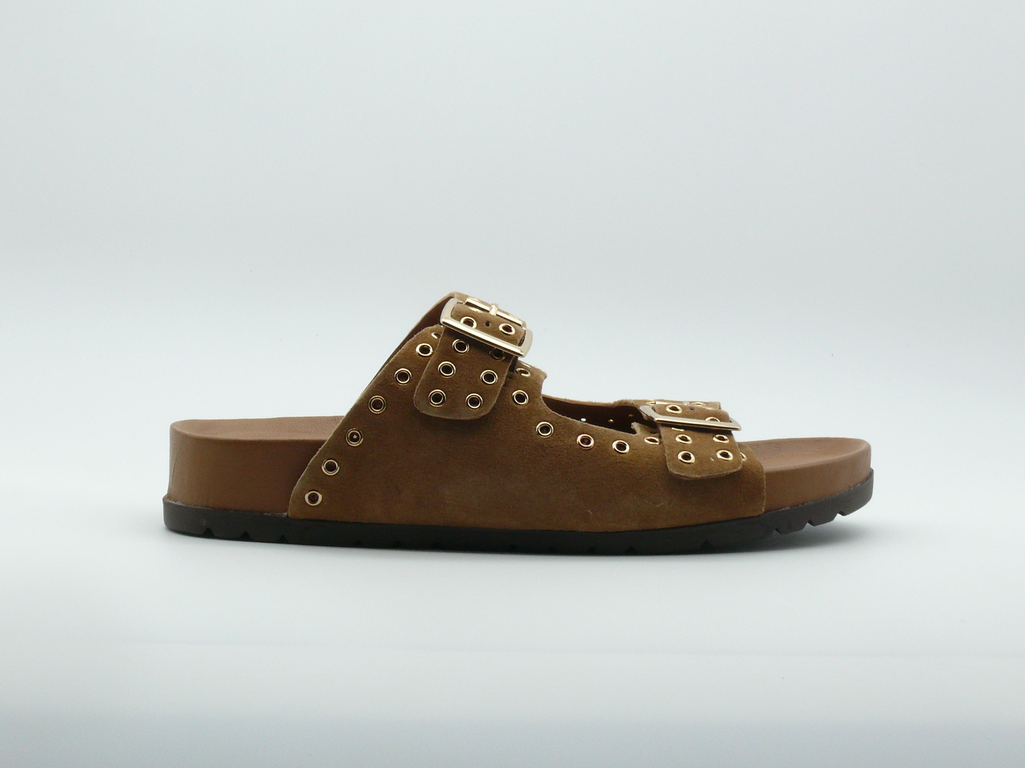 L'Atelier Tropézien CHV100 – Sandales Plates Femme