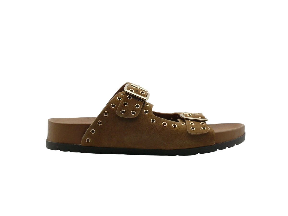 L'Atelier Tropézien CHV100 – Sandales Plates Femme