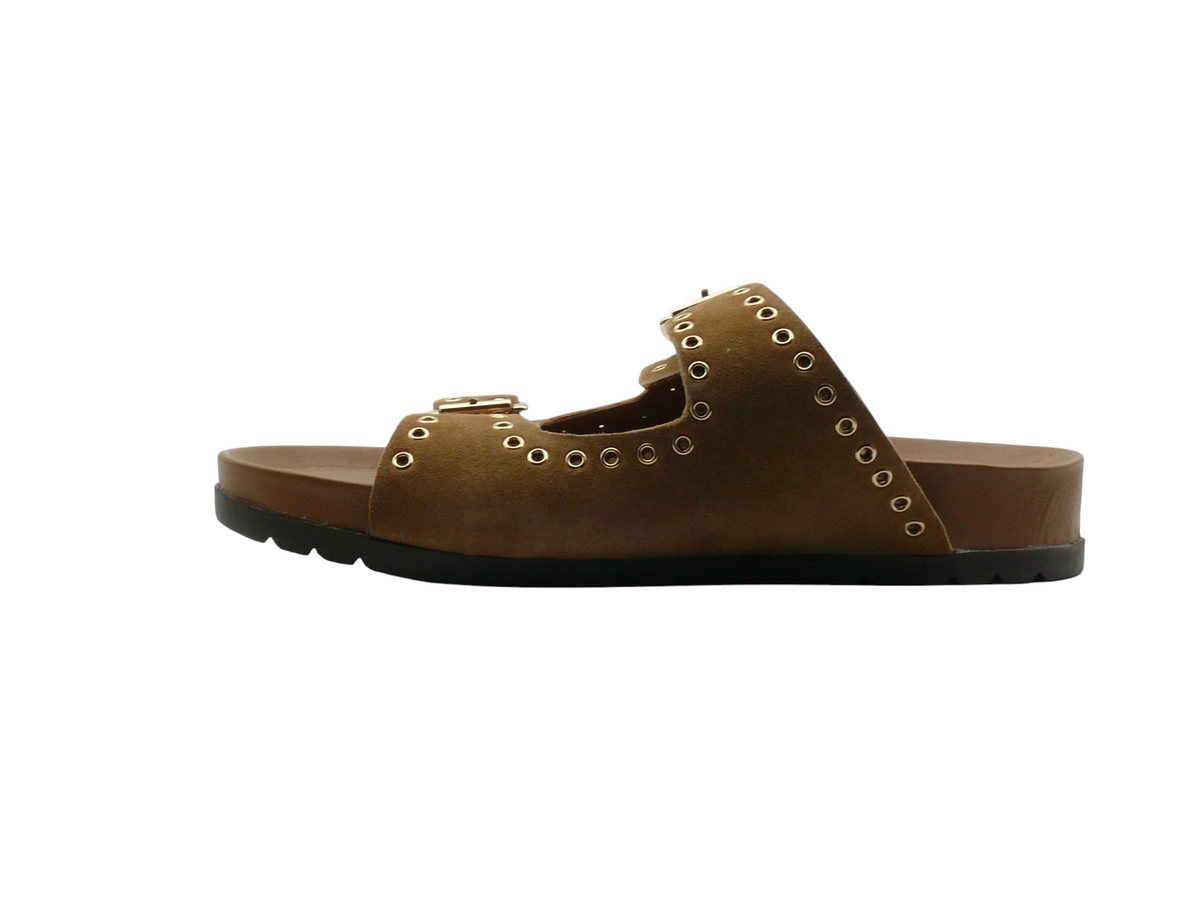 L'Atelier Tropézien CHV100 – Sandales Plates Femme