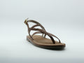 L'Atelier Tropézien SH_304 TAN - Sandales plates Femme