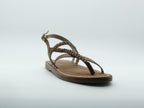 L'Atelier Tropézien SH_304 TAN - Sandales plates Femme