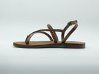 L'Atelier Tropézien SH_304 TAN - Sandales plates Femme