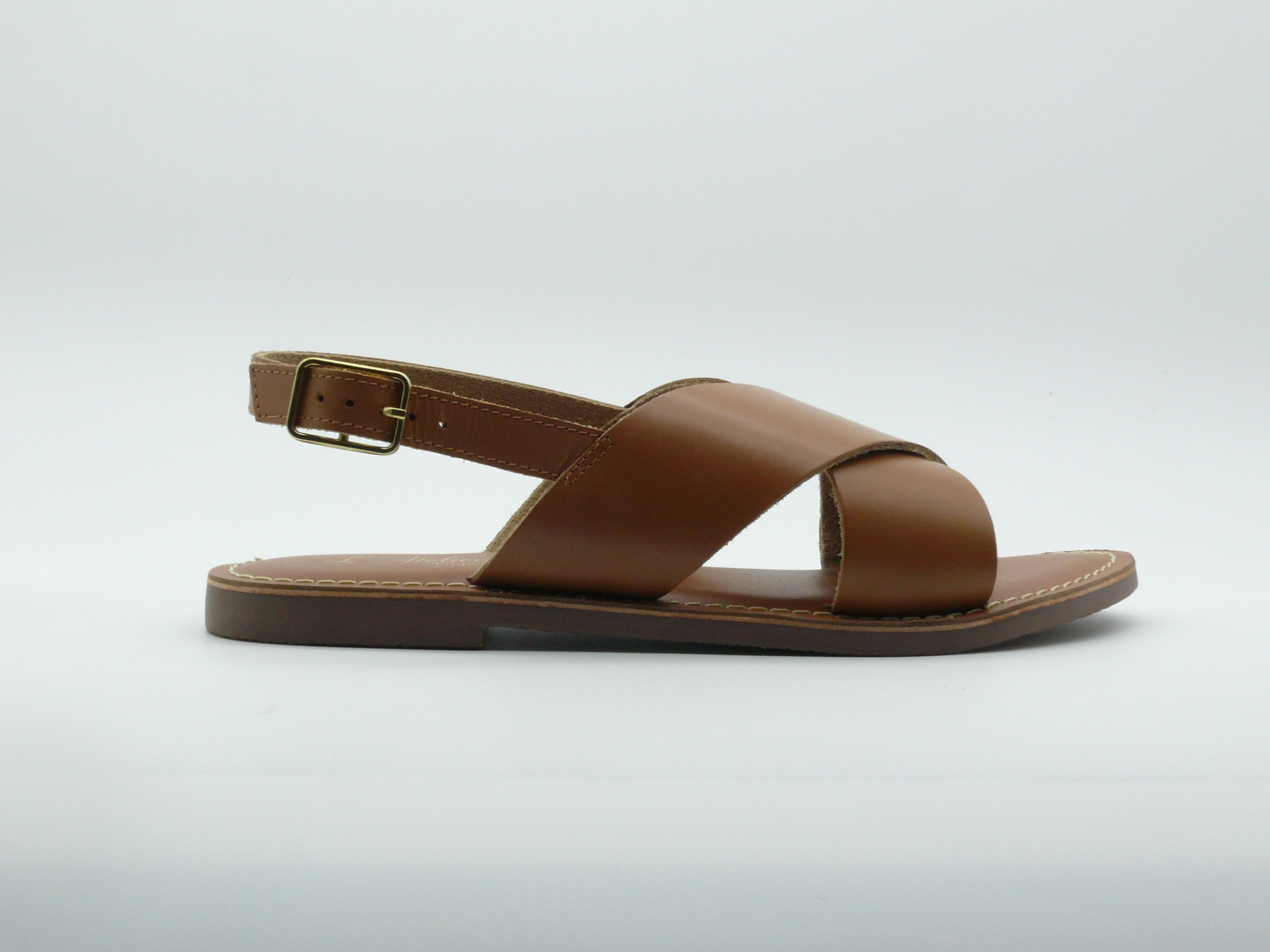 L'Atelier Tropézien SB1400 – Sandales plates Femme