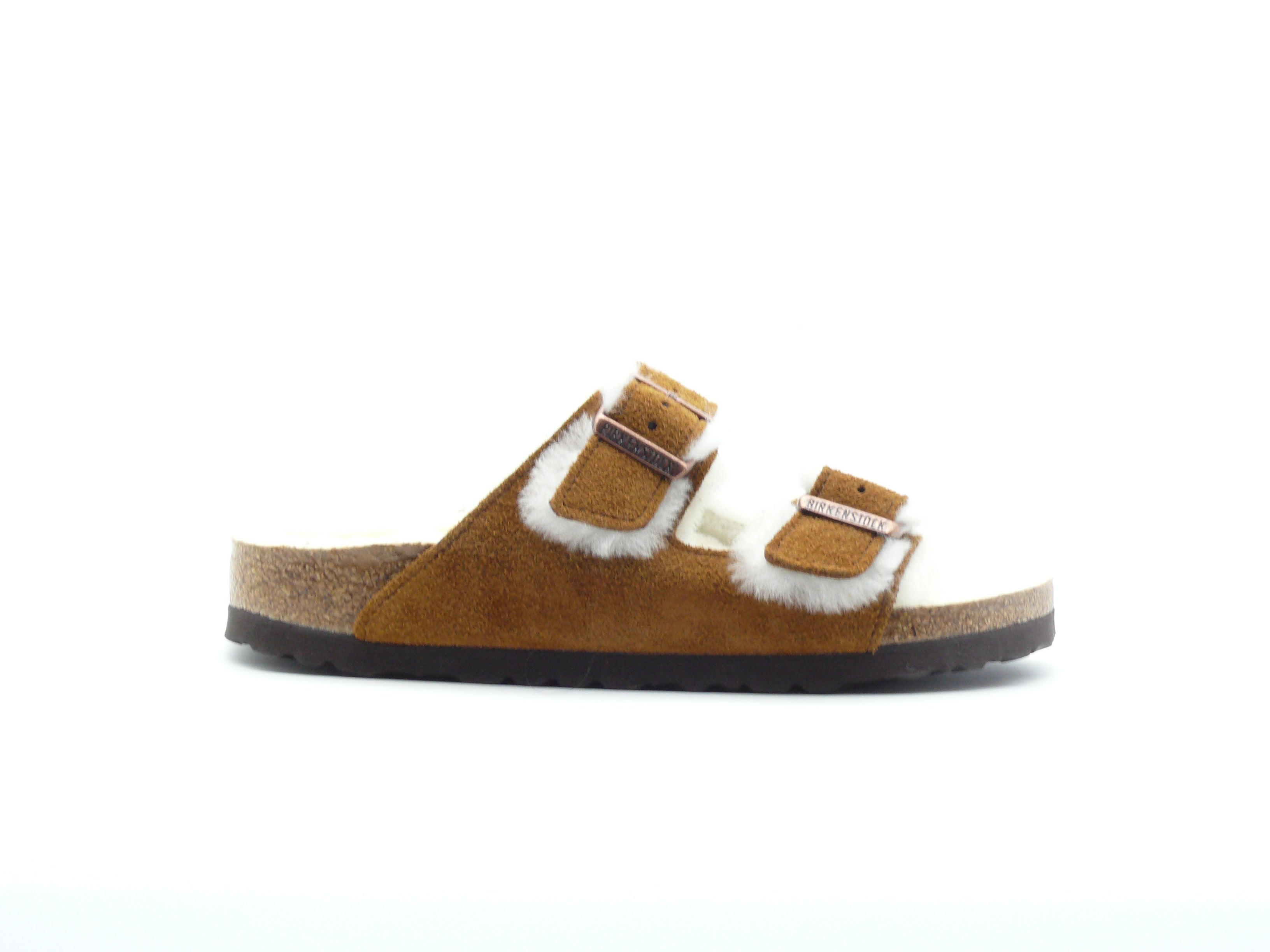 Birkenstock Arizona Shearling Sandales Femme