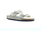 Birkenstock Arizona Shearling Sandales Femme - Stone