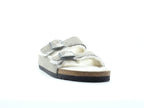 Birkenstock Arizona Shearling Sandales Femme - Stone
