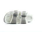 Birkenstock Arizona Shearling Sandales Femme - Stone