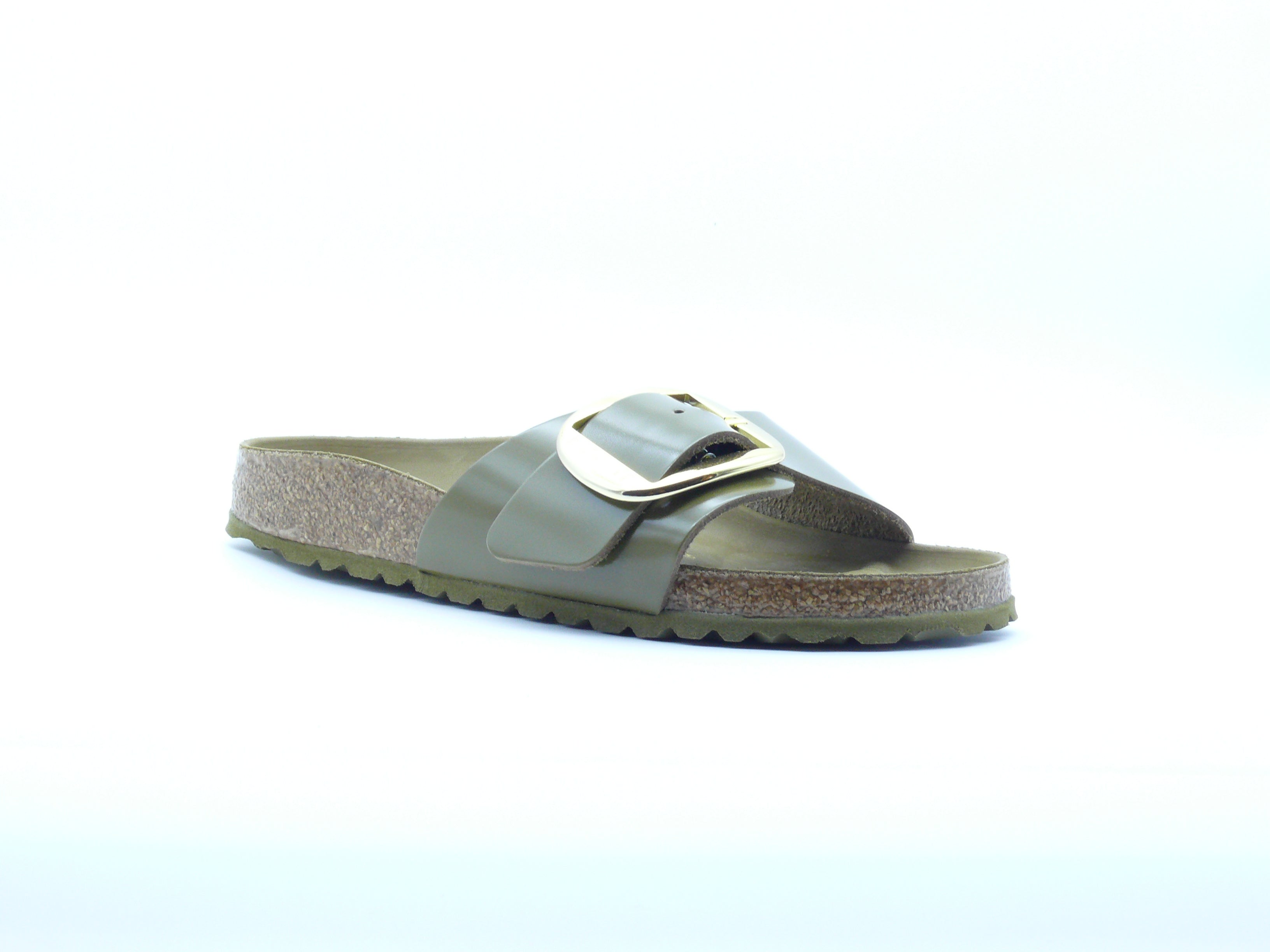 Birkenstock Madrid Big Buckle Femme - Green