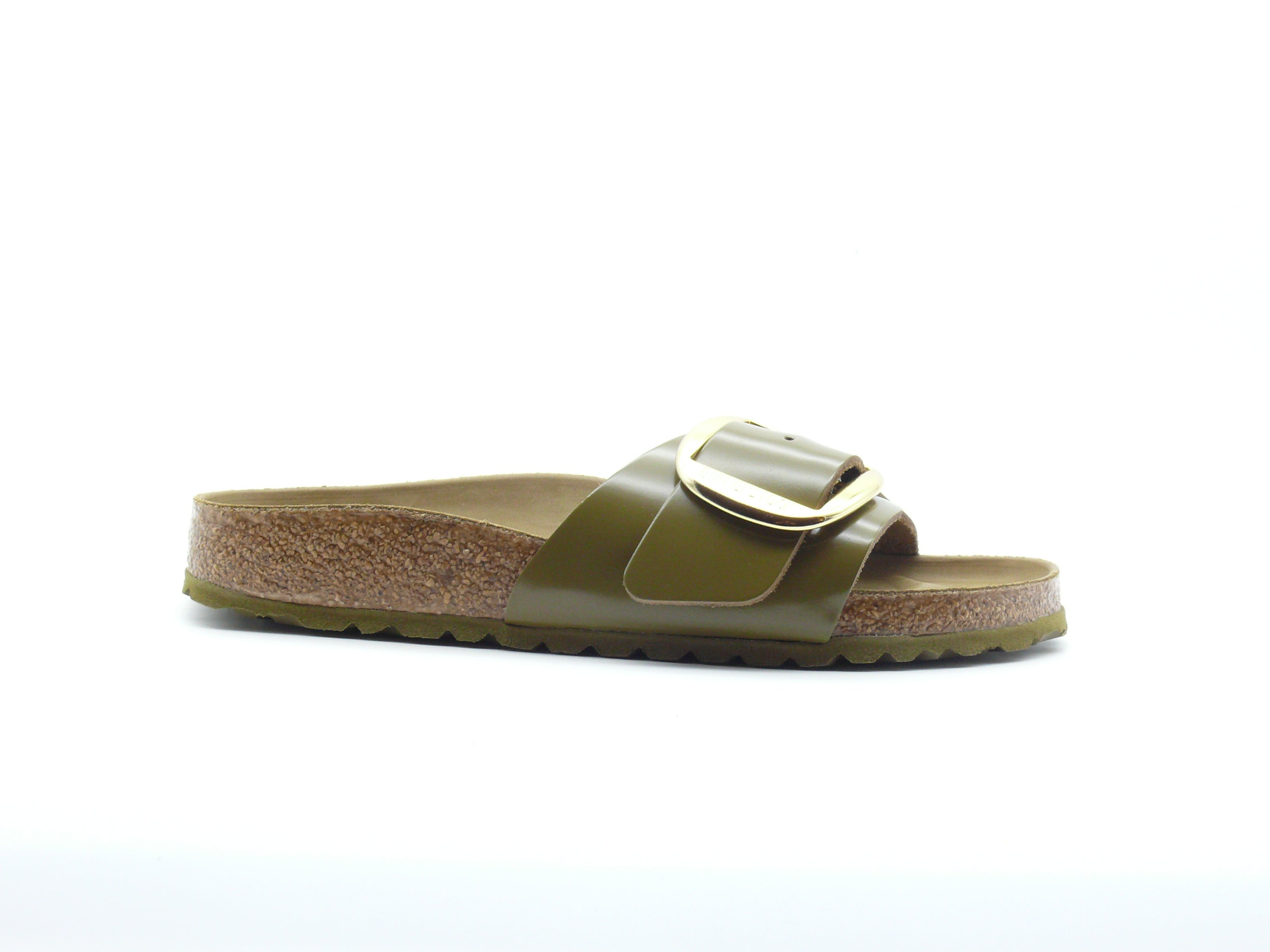 Birkenstock Madrid Big Buckle Femme - Green