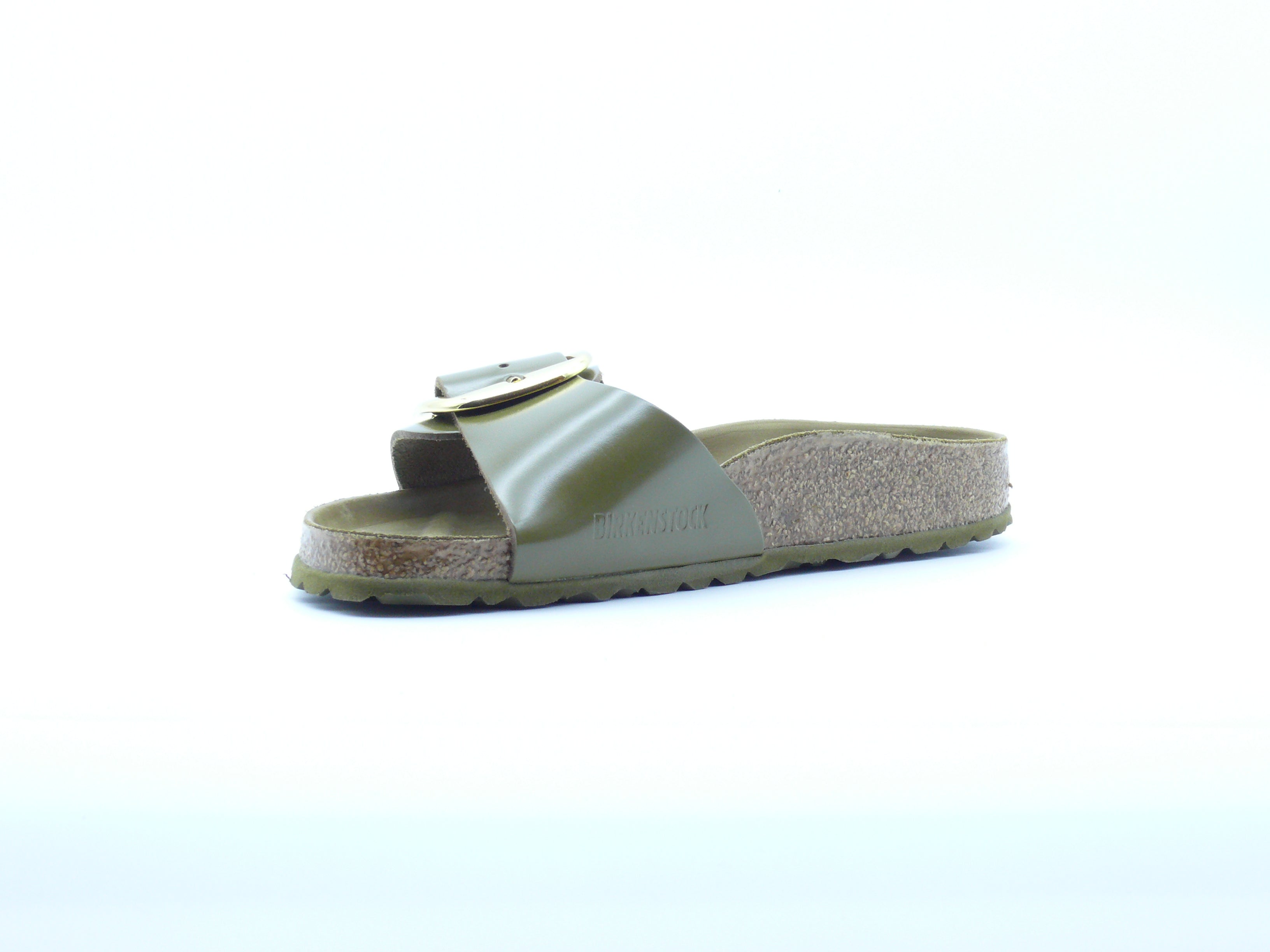 Birkenstock Madrid Big Buckle Femme - Green