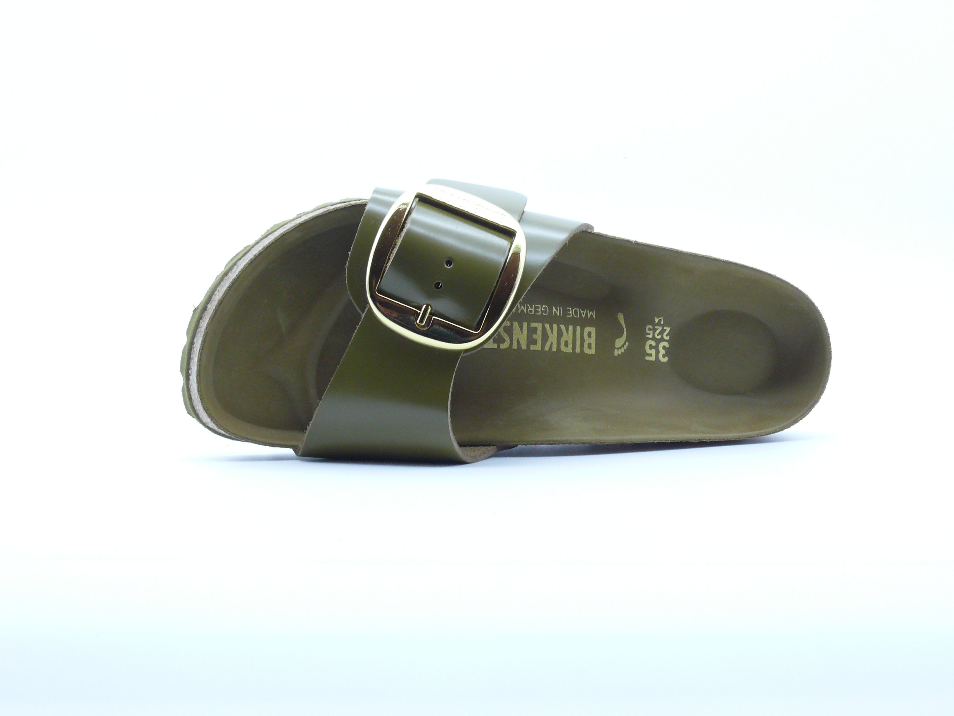 Birkenstock Madrid Big Buckle Femme - Green