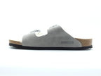 Birkenstock Arizona Fur Stone Coin – Claquettes fourrées Mixte