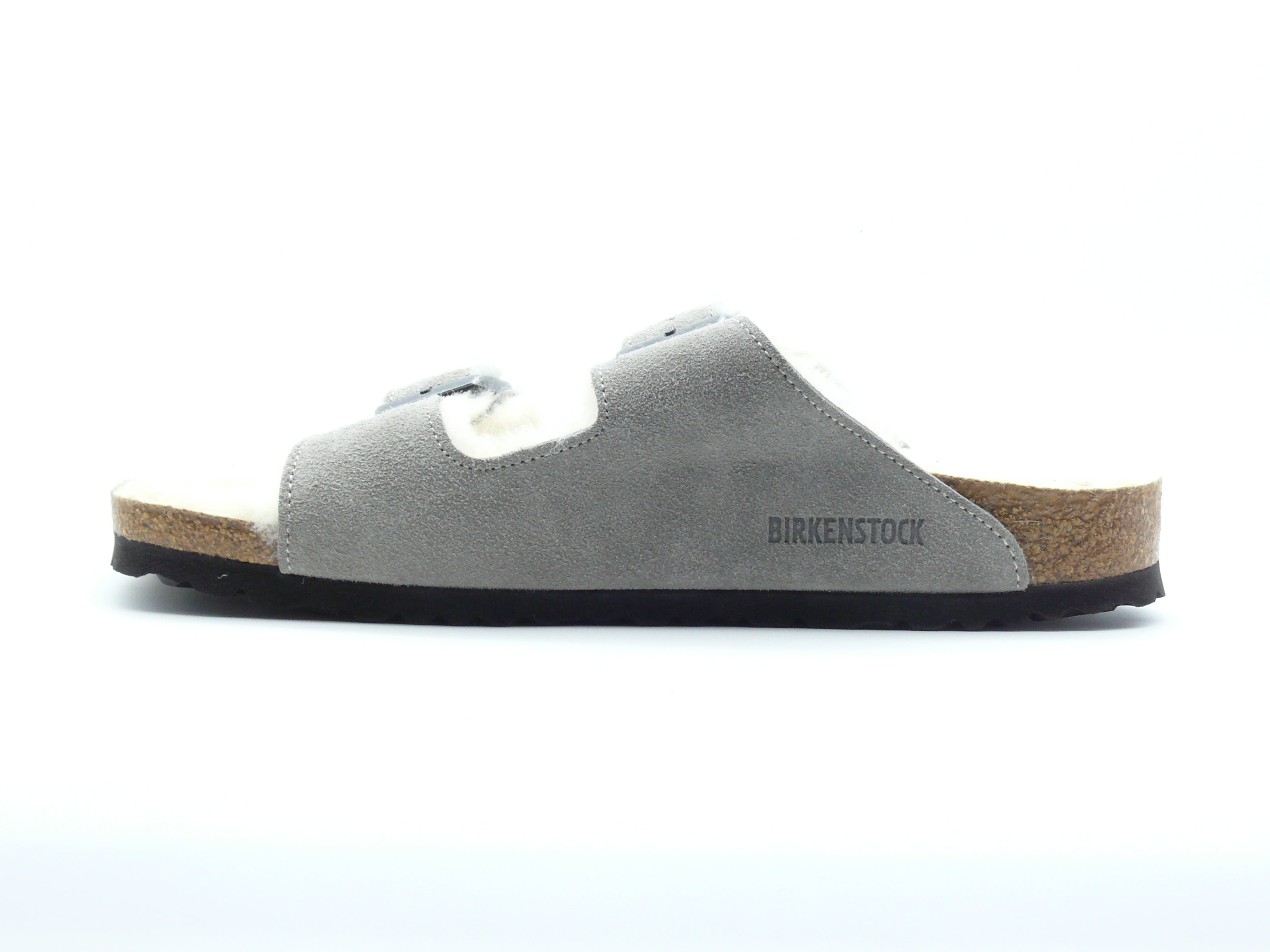 Birkenstock Arizona Fur Stone Coin – Claquettes fourrées Mixte