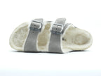 Birkenstock Arizona Fur Stone Coin – Claquettes fourrées Mixte