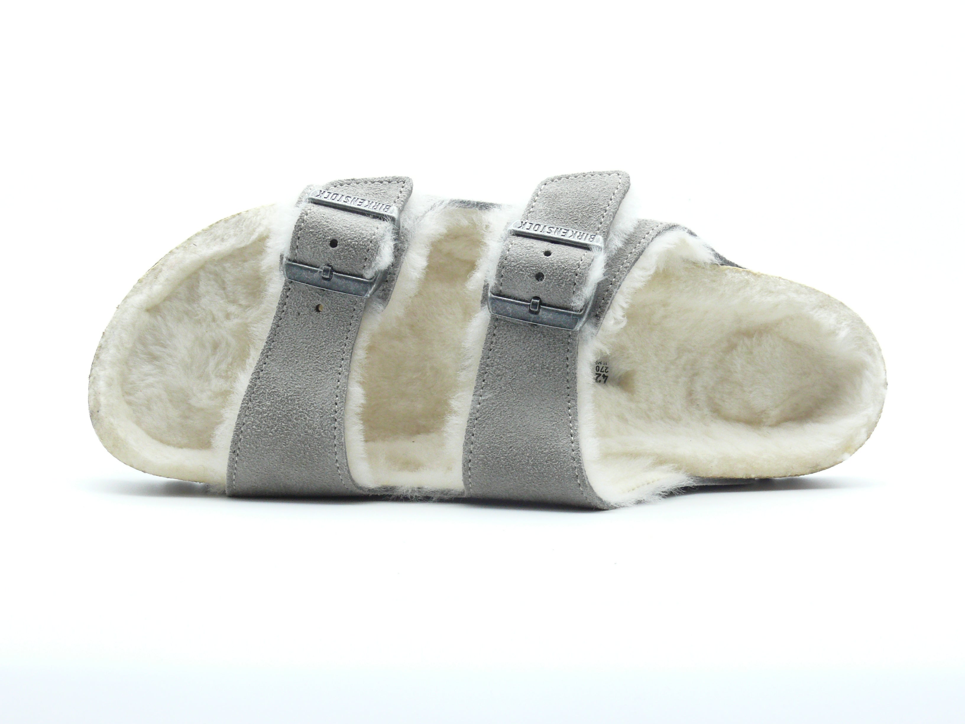 Birkenstock Arizona Fur Stone Coin – Claquettes fourrées Mixte