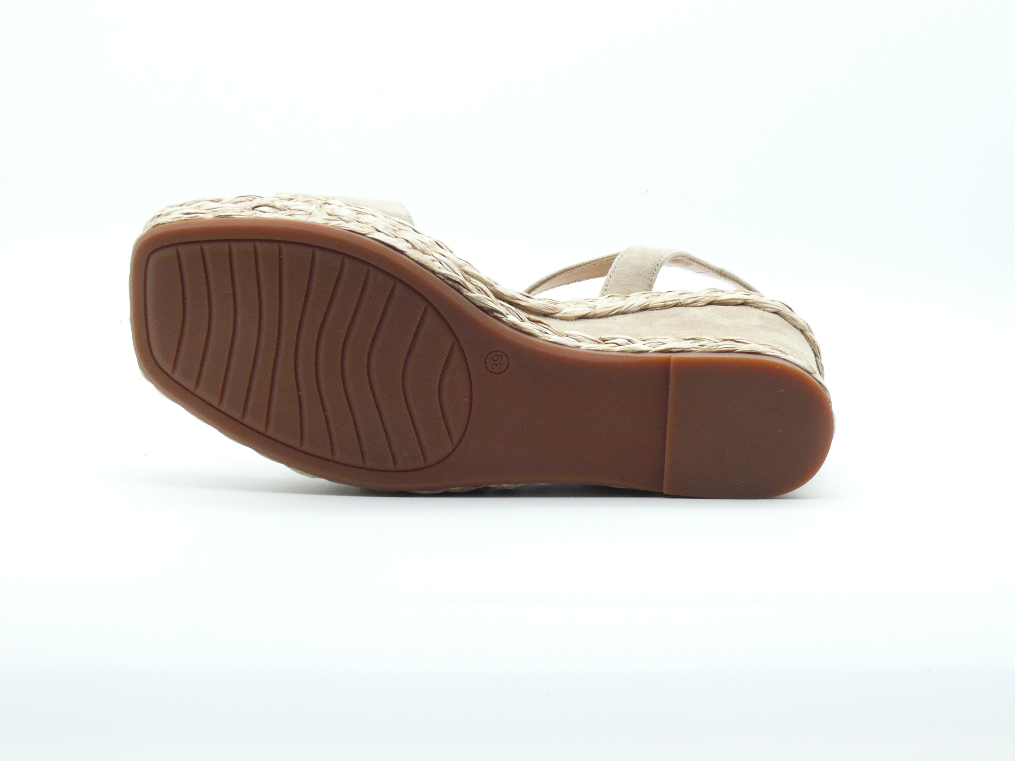 Alma en Pena V240975 Sandales Compensées Femme - Vison
