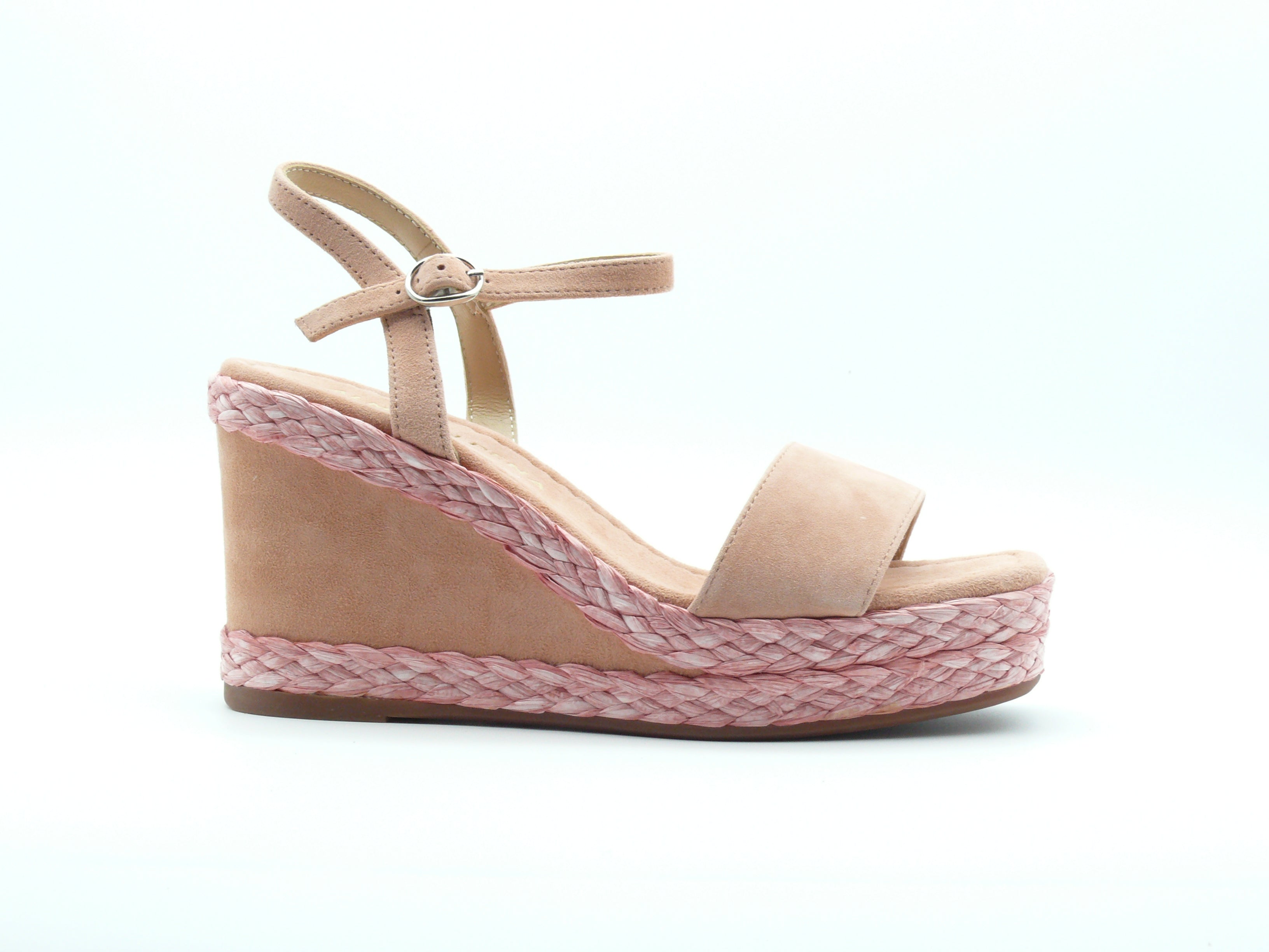 Alma en Pena V240975 Sandales Compensées Femme - Peach