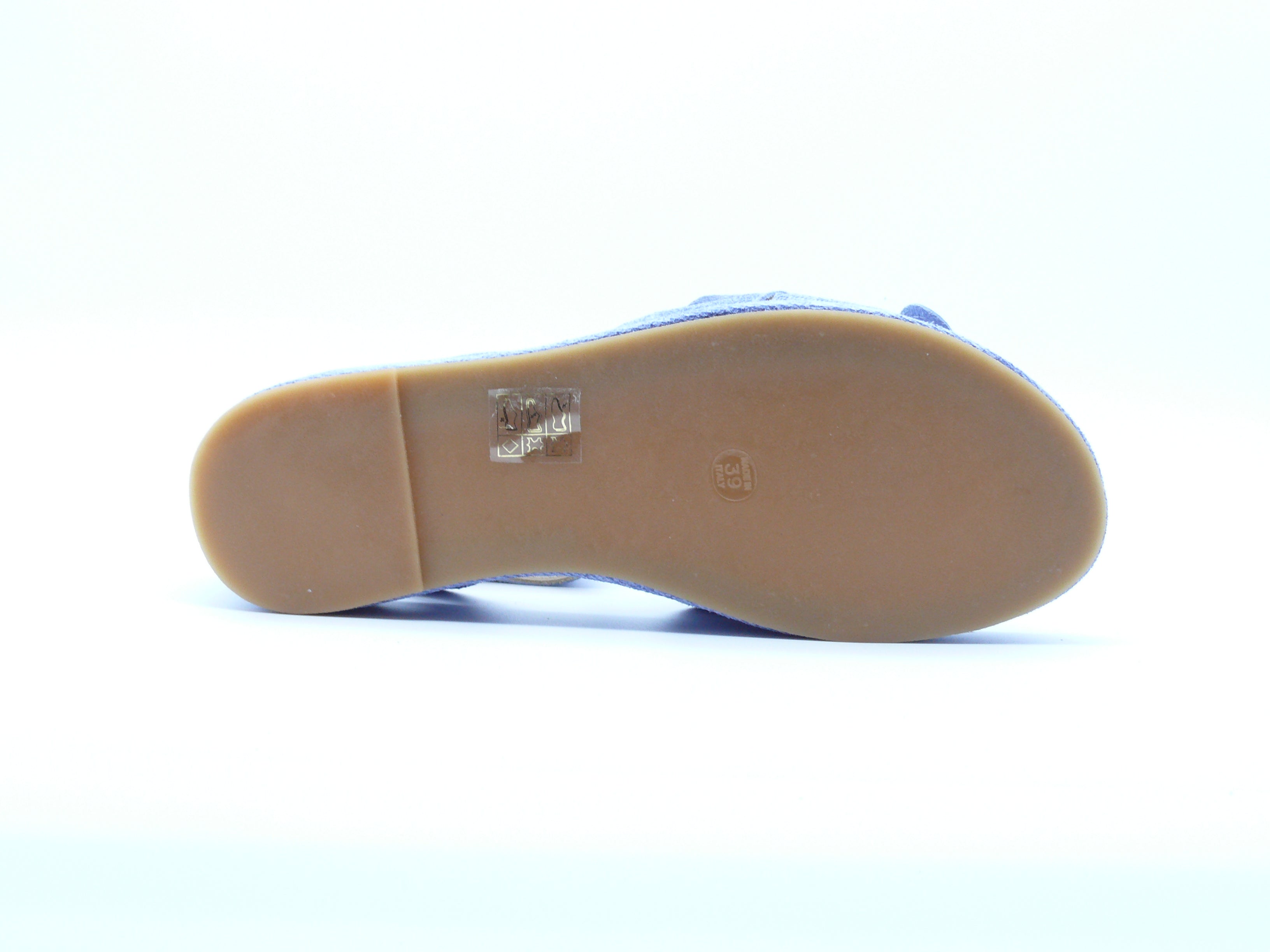 Fiorina PE Jeans Chiaro – Sandales plateforme femme