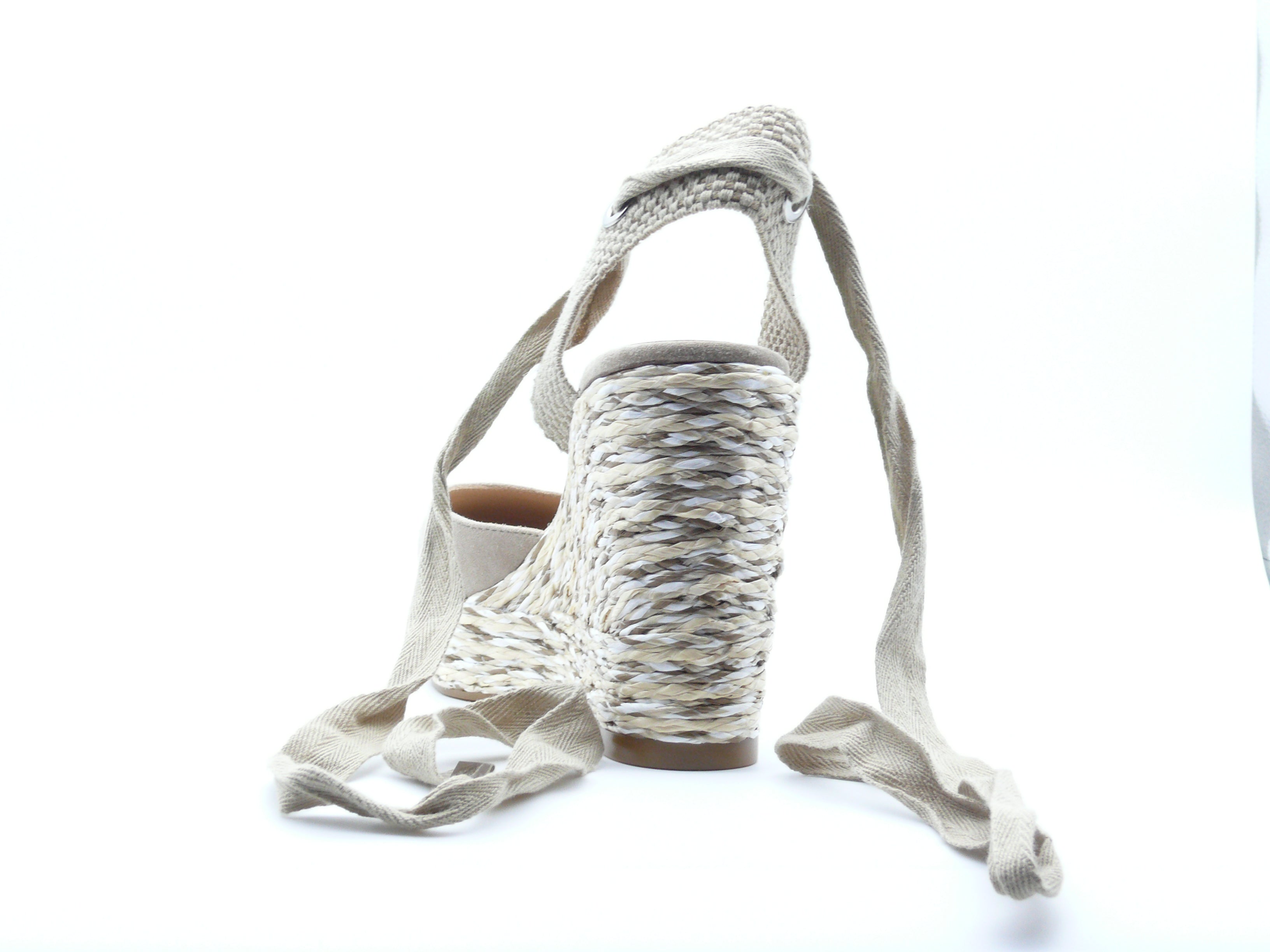 Alma en Pena Espadrilles Compensées Femme - Vison