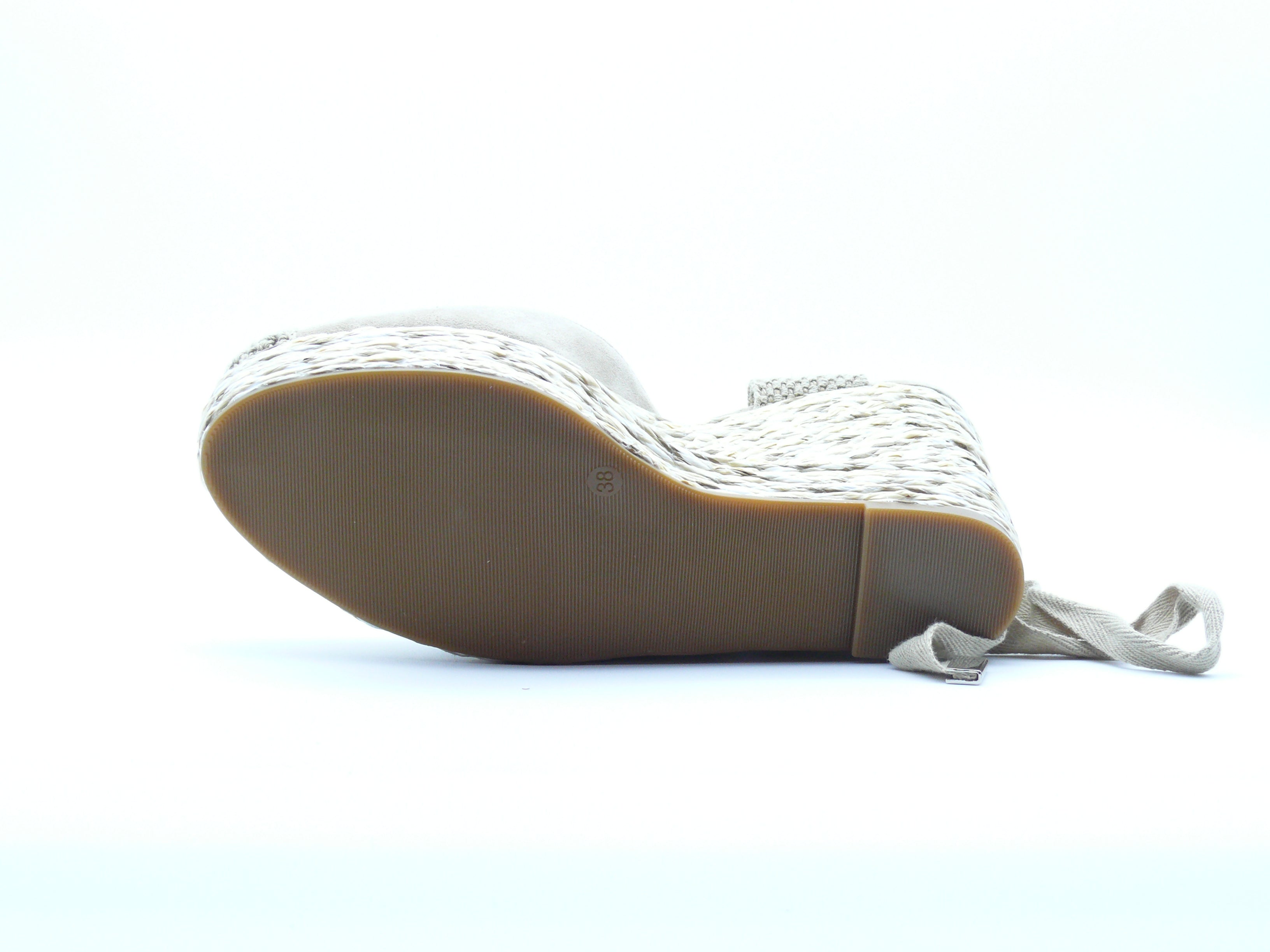 Alma en Pena Espadrilles Compensées Femme - Vison