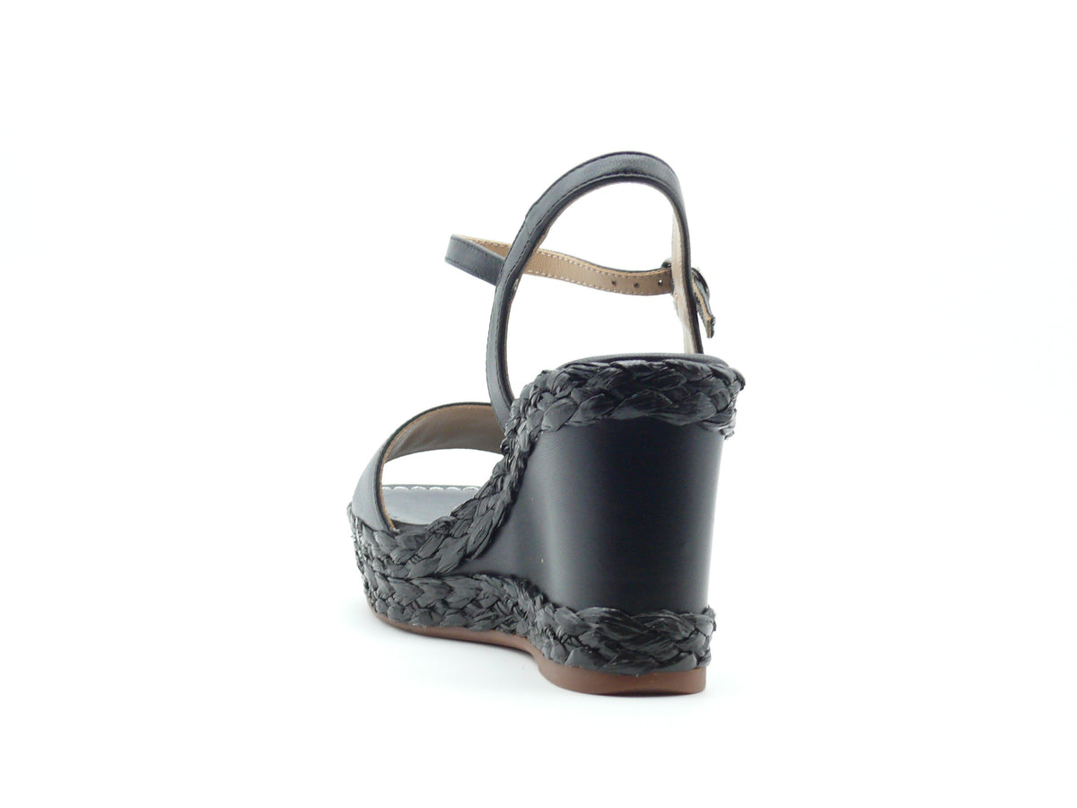 Alma en Pena V240975 – Sandales compensées Femme Black