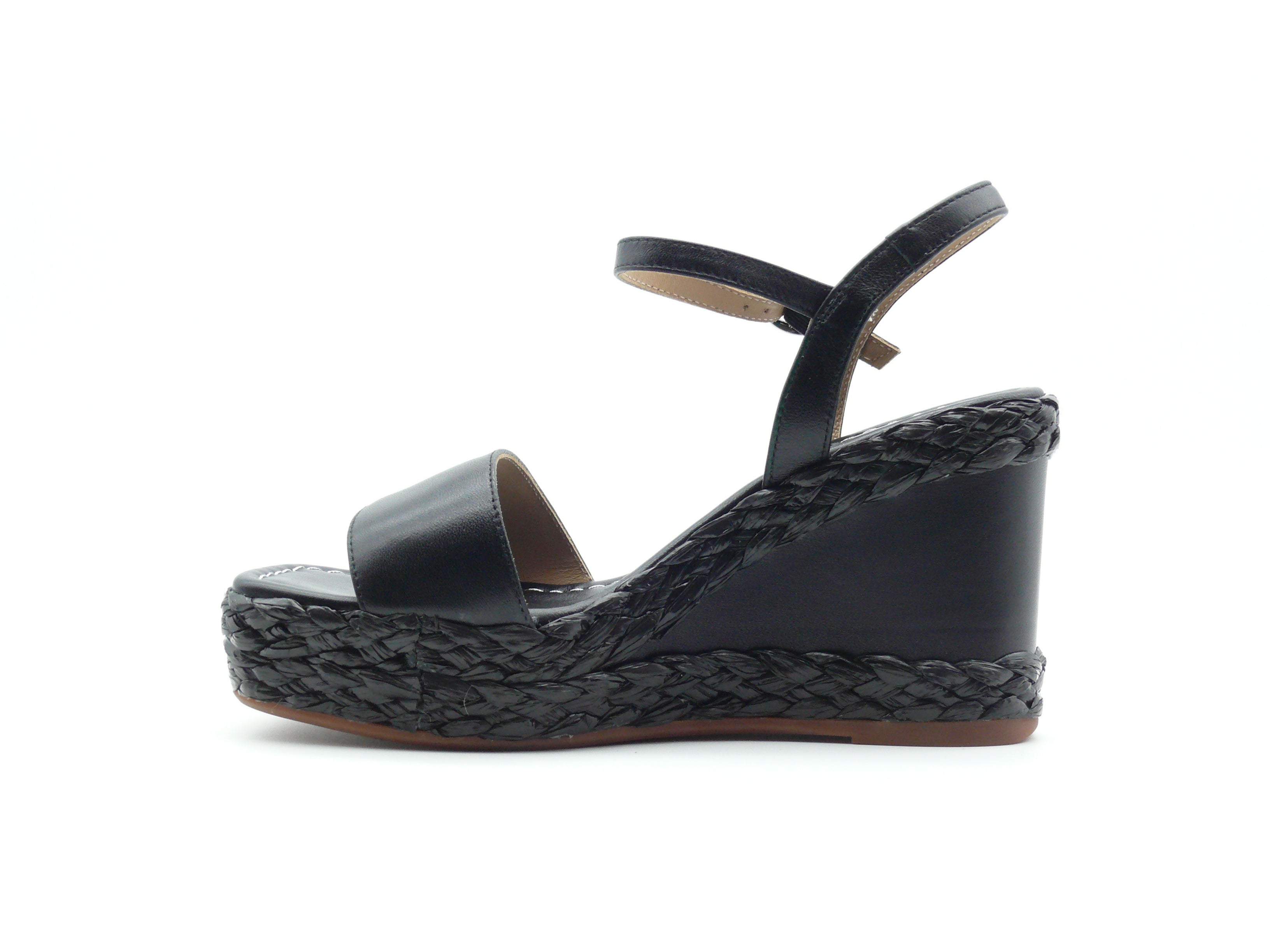 Alma en Pena V240975 – Sandales compensées Femme Black