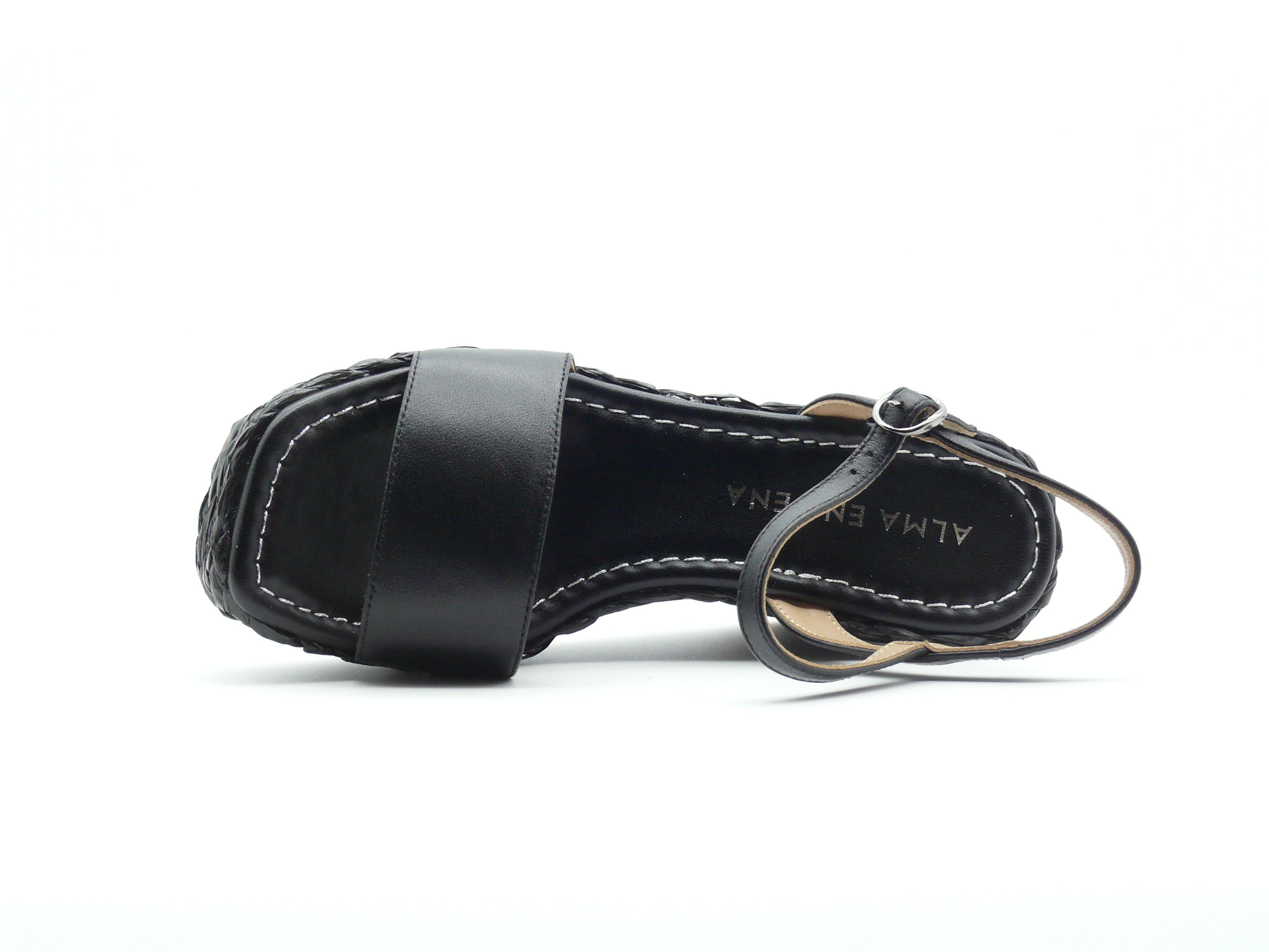 Alma en Pena V240975 – Sandales compensées Femme Black