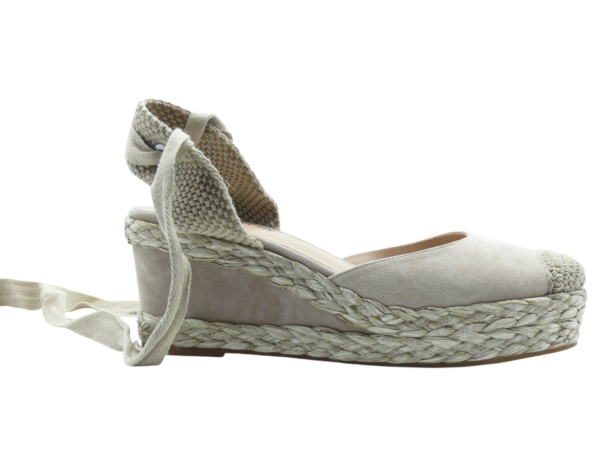 Alma en Pena V240930 Espadrilles Compensées Femme - Vison