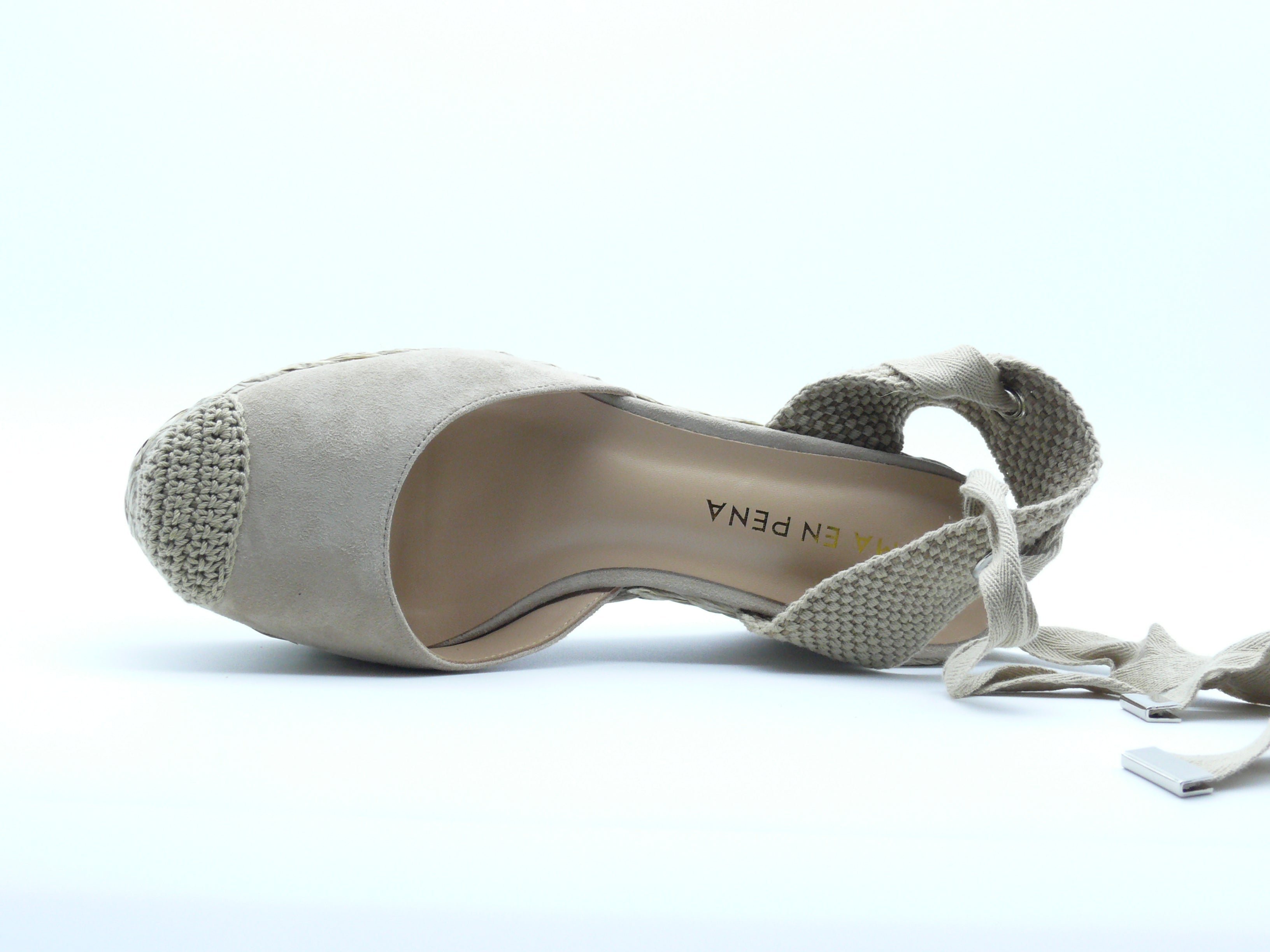 Alma en Pena V240930 Espadrilles Compensées Femme - Vison