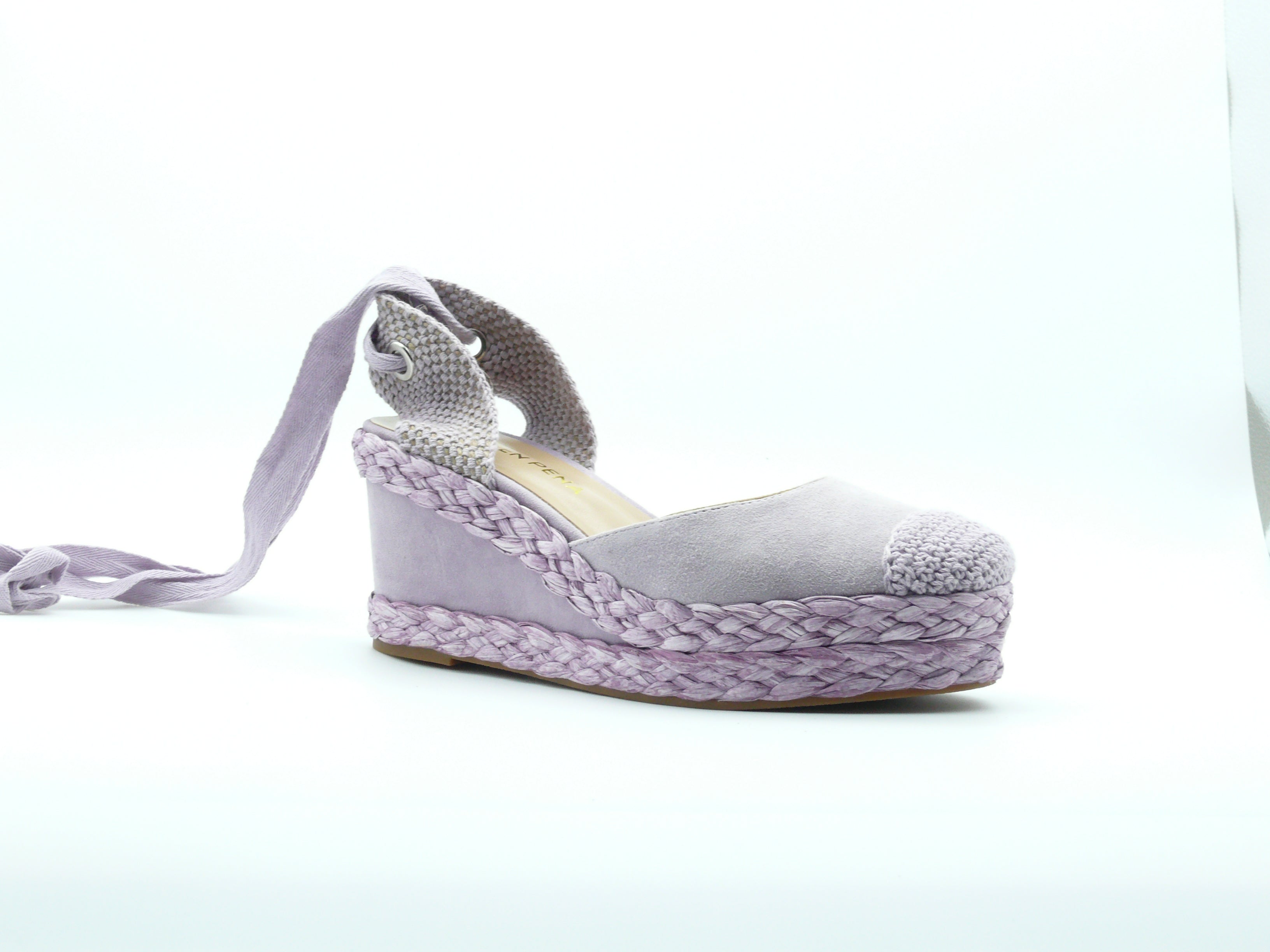 Alma en Pena V240930 Espadrilles Compensées Femme Lilac