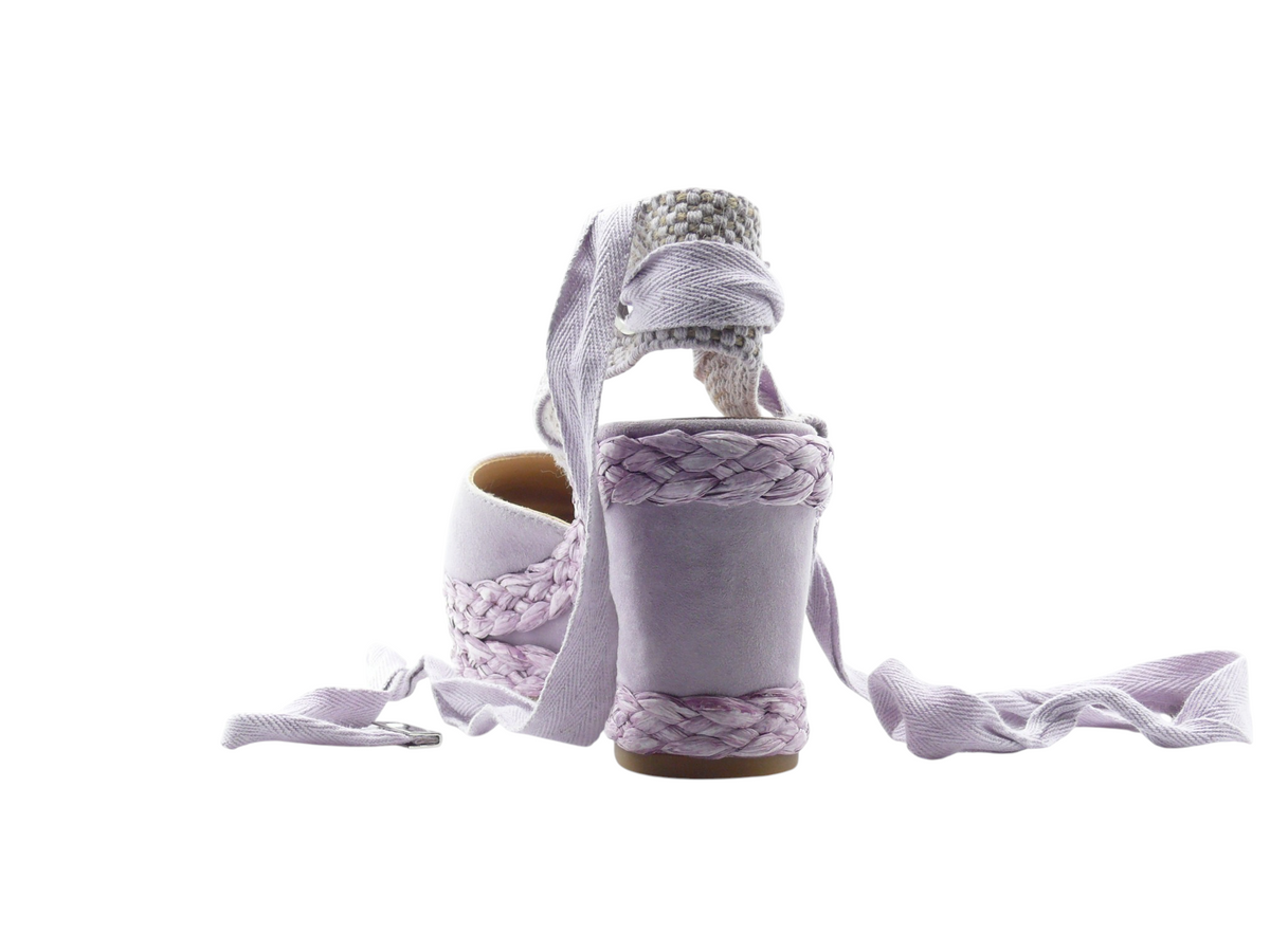 Alma en Pena V240930 Espadrilles Compensées Femme Lilac