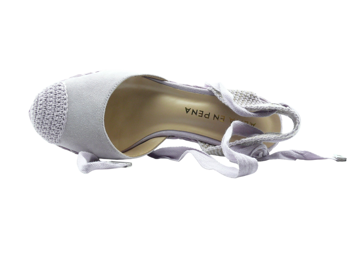 Alma en Pena V240930 Espadrilles Compensées Femme Lilac