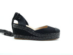 Alma en Pena V240930 Espadrilles Compensées Femme Black