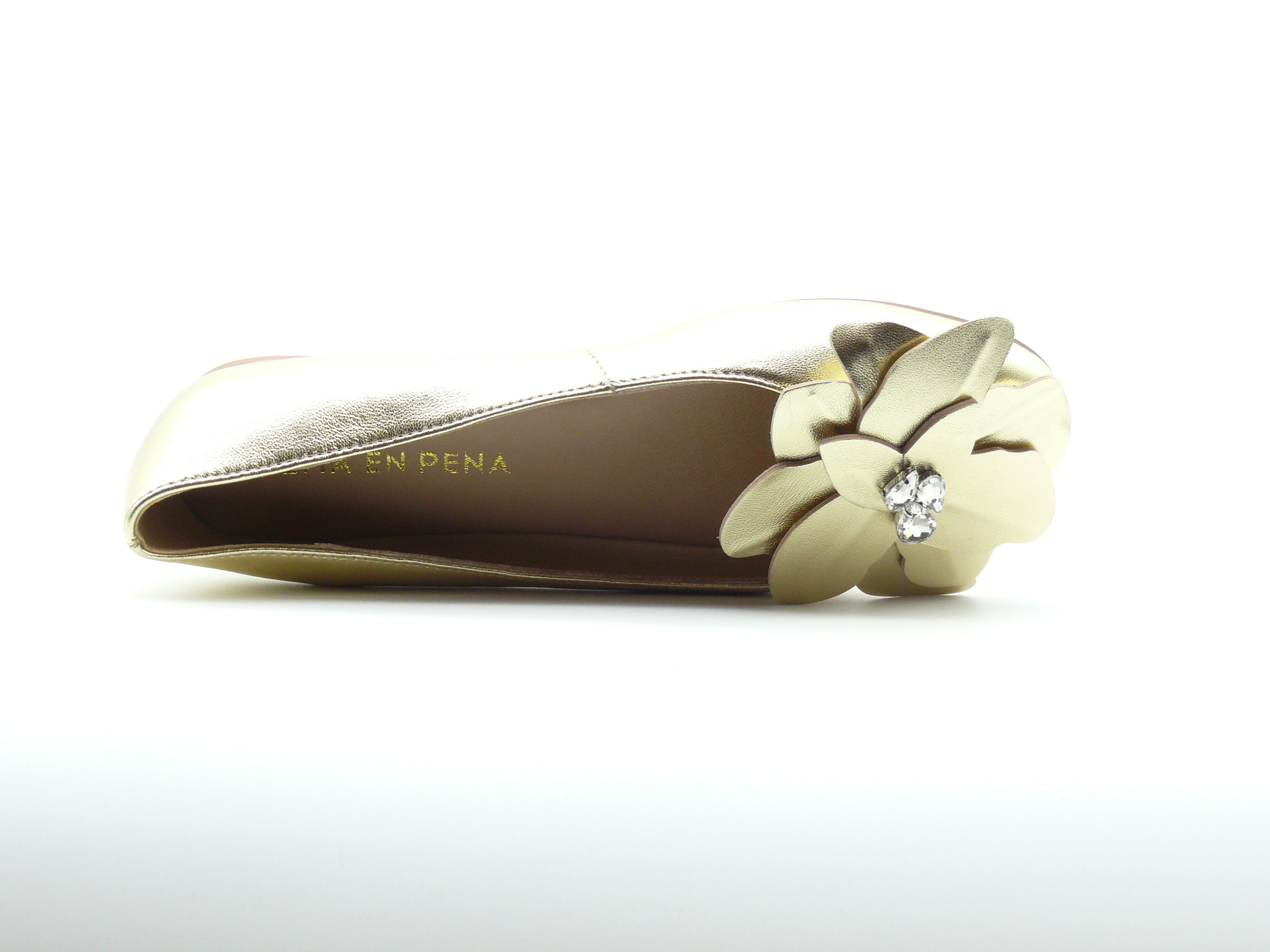 Alma en Pena V250541 Ballerines Femme Gold