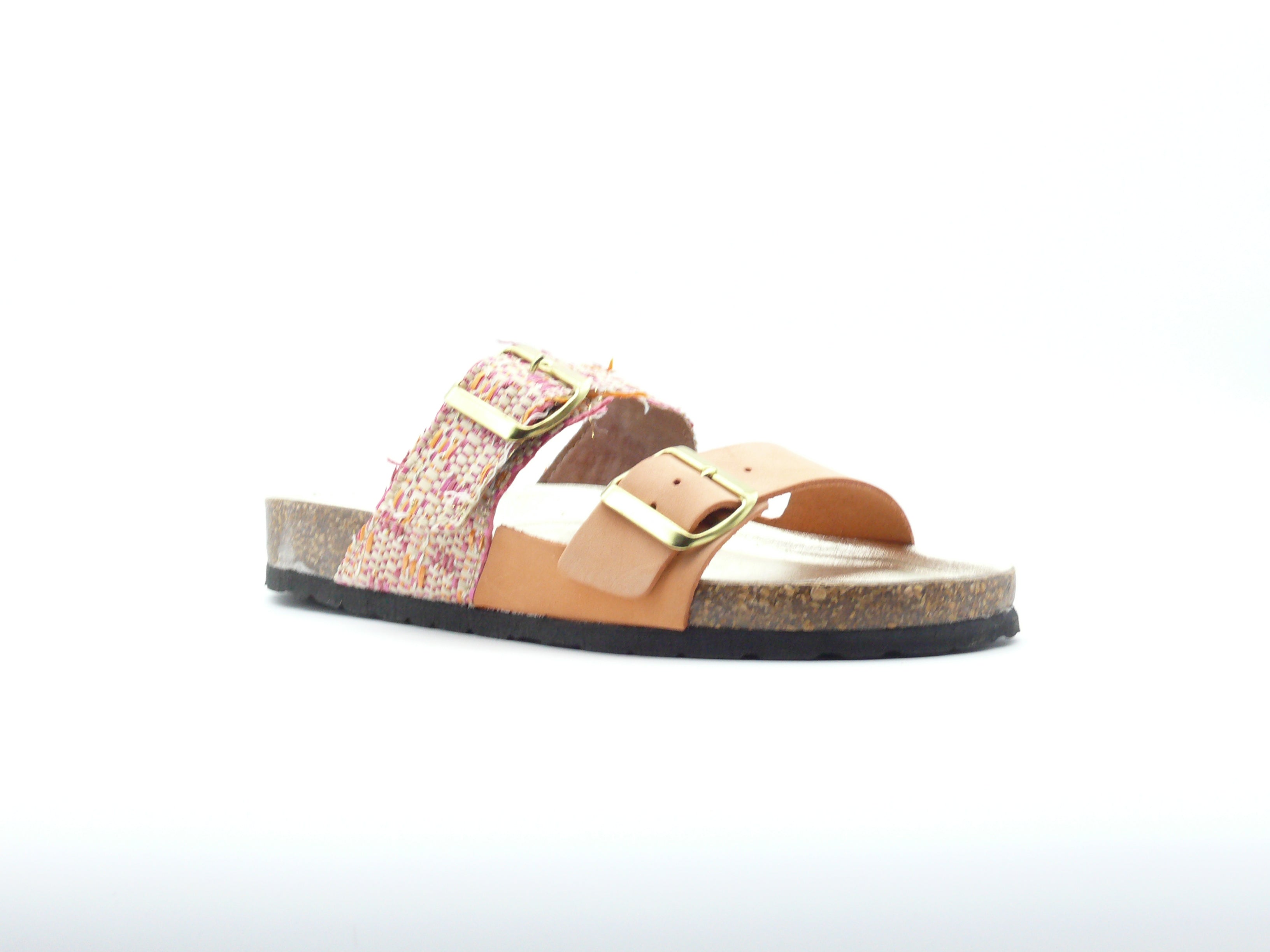 Bio-Gold Dania – Sandales plates Femme